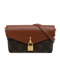 Louis Vuitton Monogram Padlock on Strap (SHG-AhHERN)