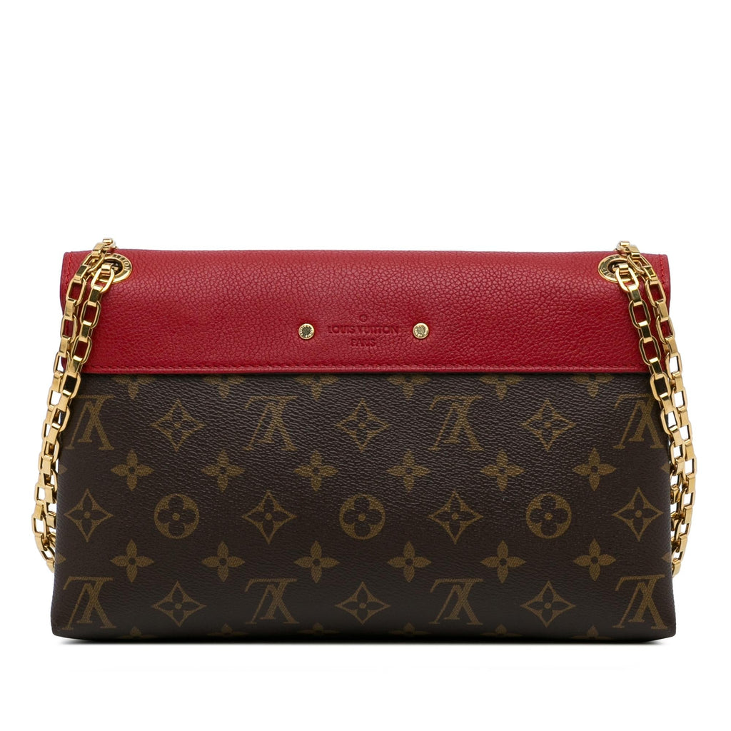 Louis Vuitton Monogram Pallas Chain (SHG-Hv7Fbu)