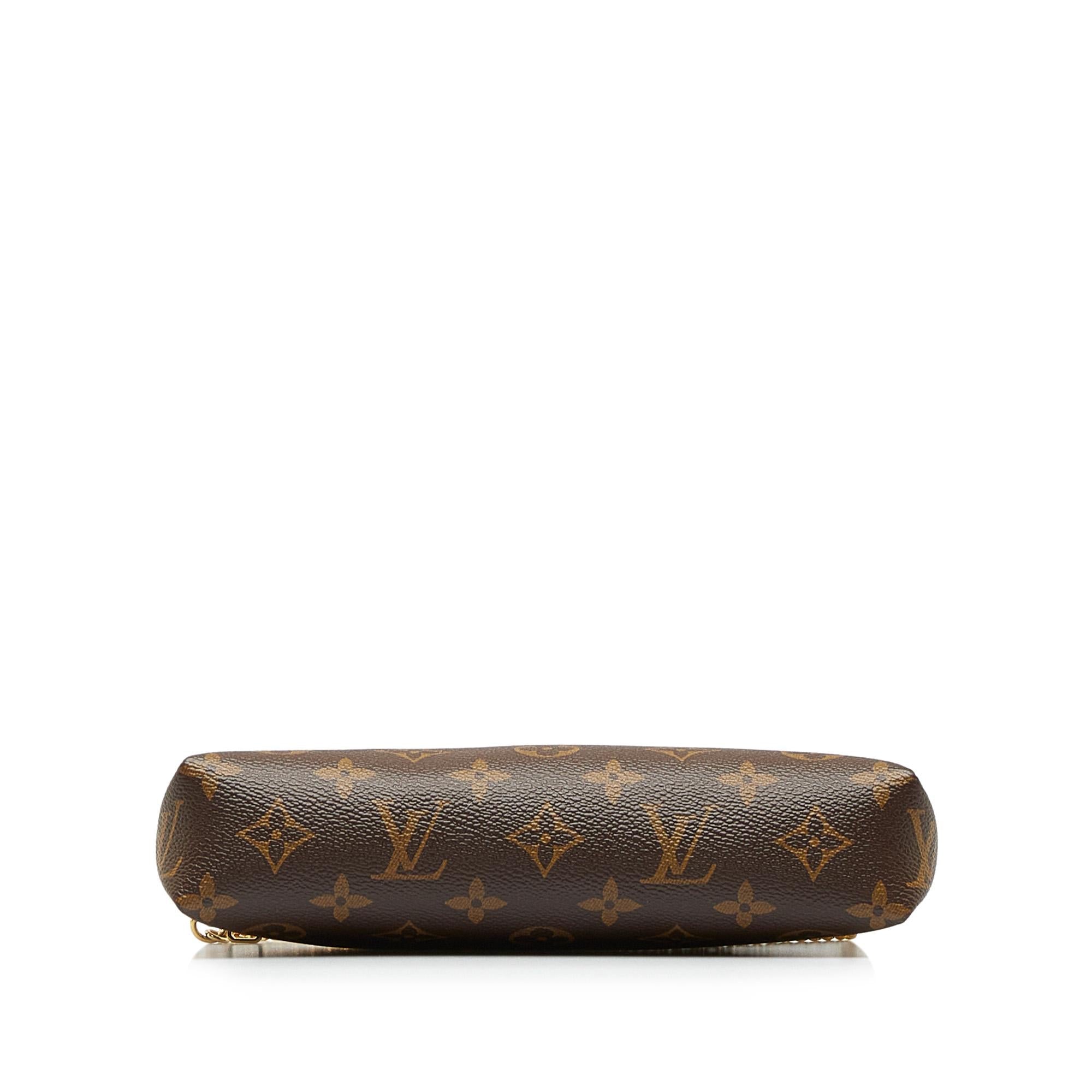 Louis Vuitton Monogram Pallas Clutch (SHG-SncBSk)