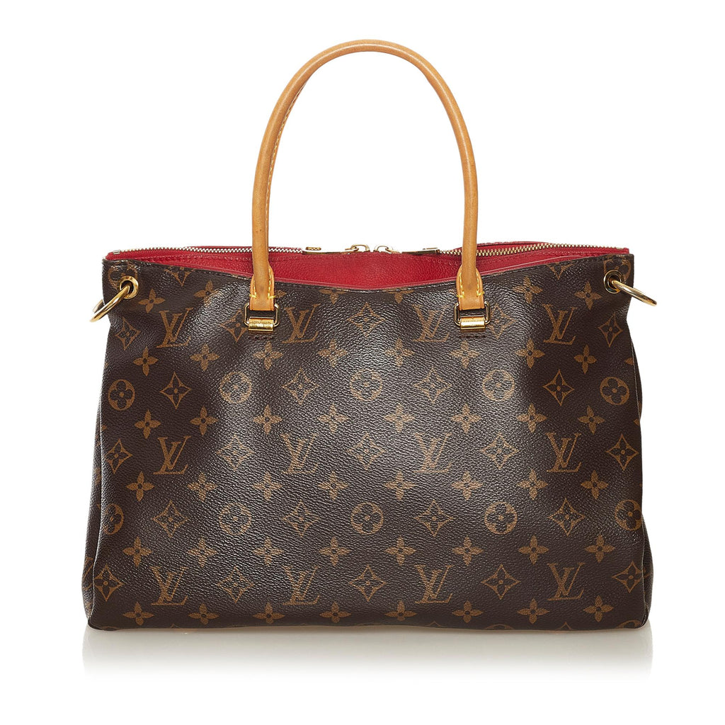 Louis Vuitton Monogram Pallas MM Satchel (SHG-34288)