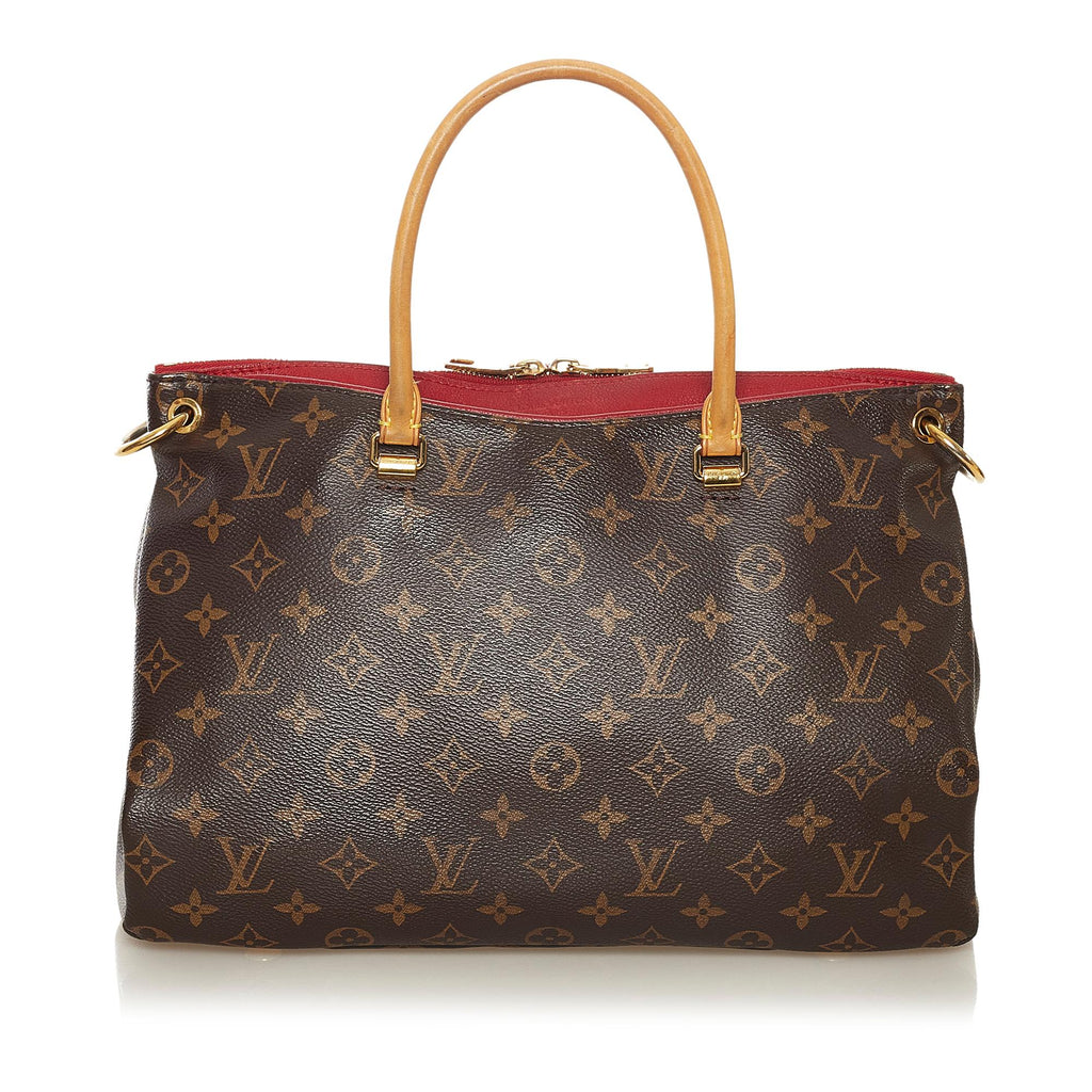 Louis Vuitton Monogram Pallas MM Satchel (SHG-34288)