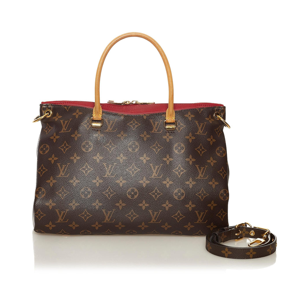 Louis Vuitton Monogram Pallas MM Satchel (SHG-34288)