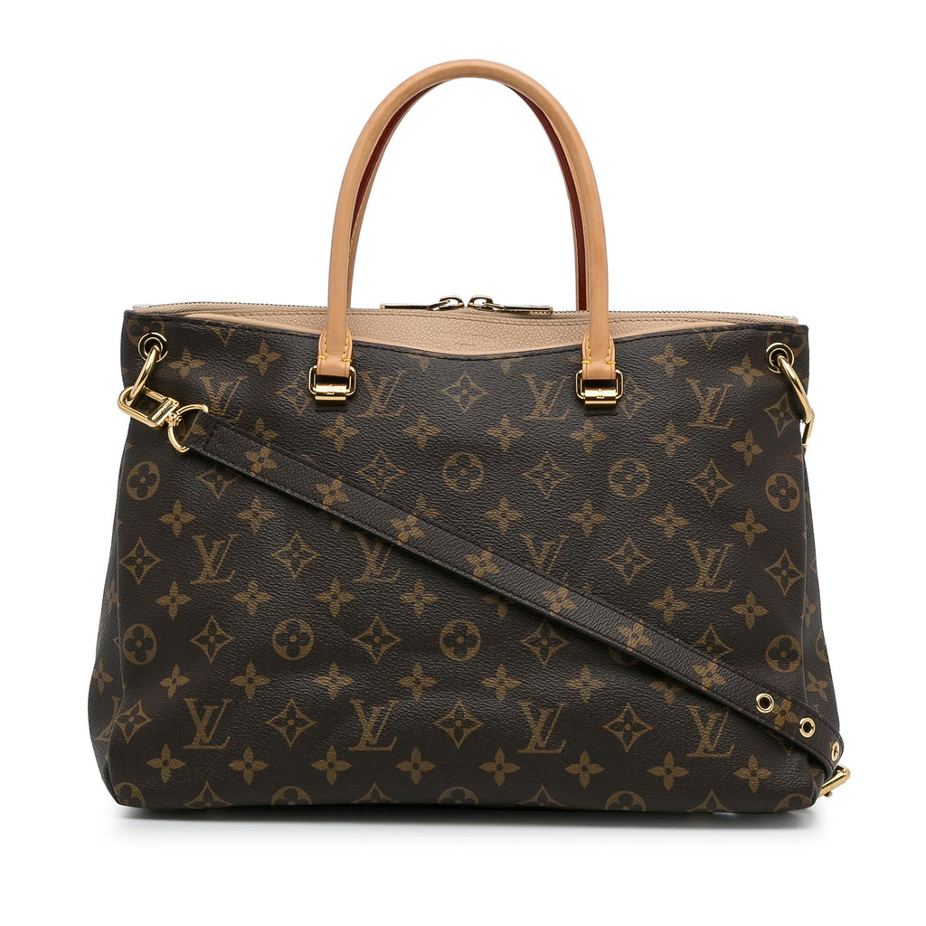 Louis Vuitton Monogram Pallas MM (SHG-Wkxjr5)