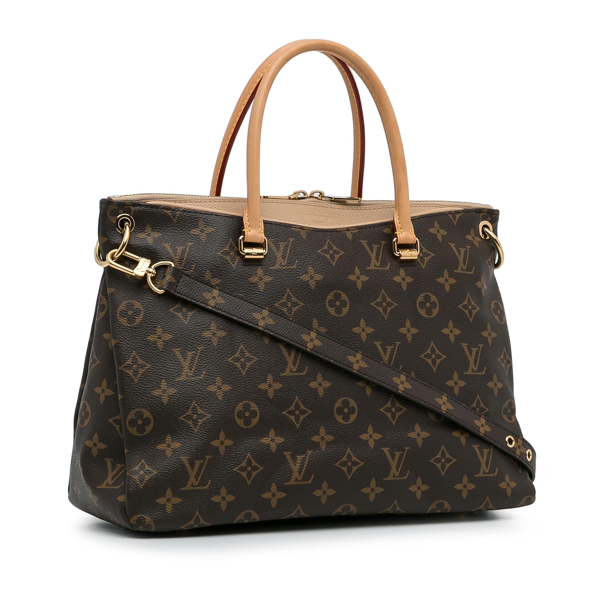 Louis Vuitton Monogram Pallas MM (SHG-Wkxjr5)