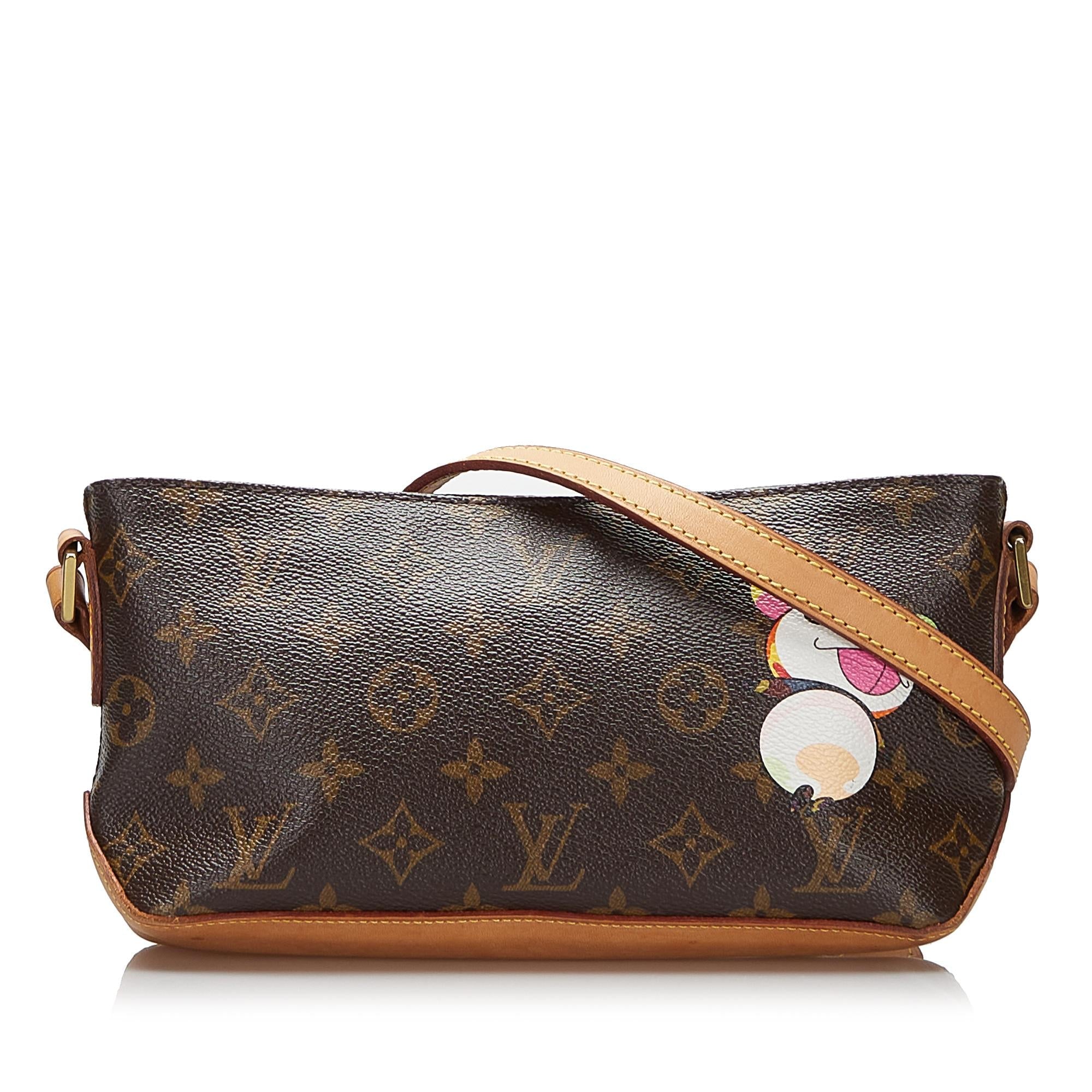 Louis Vuitton Monogram Panda Trotteur Takashi Murakami (SHG-KNagYn)