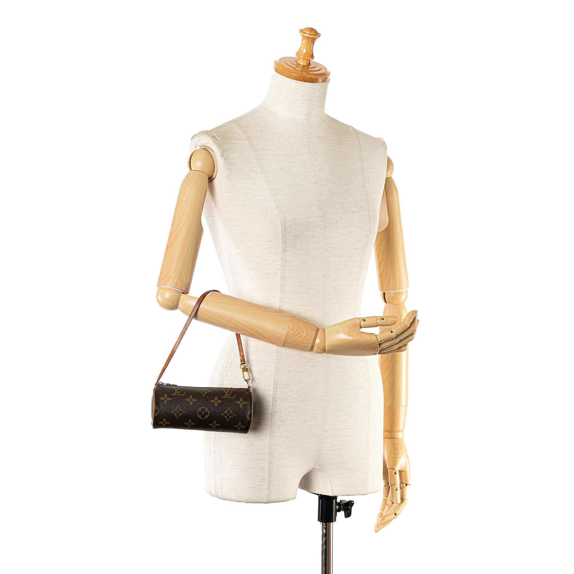 Louis Vuitton Monogram Papillon Pochette (SHG-nbGidn)