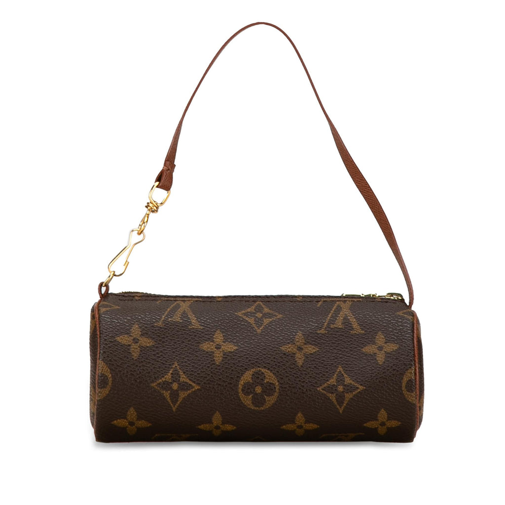 Louis Vuitton Monogram Papillon Pochette (SHG-aLYE8l)