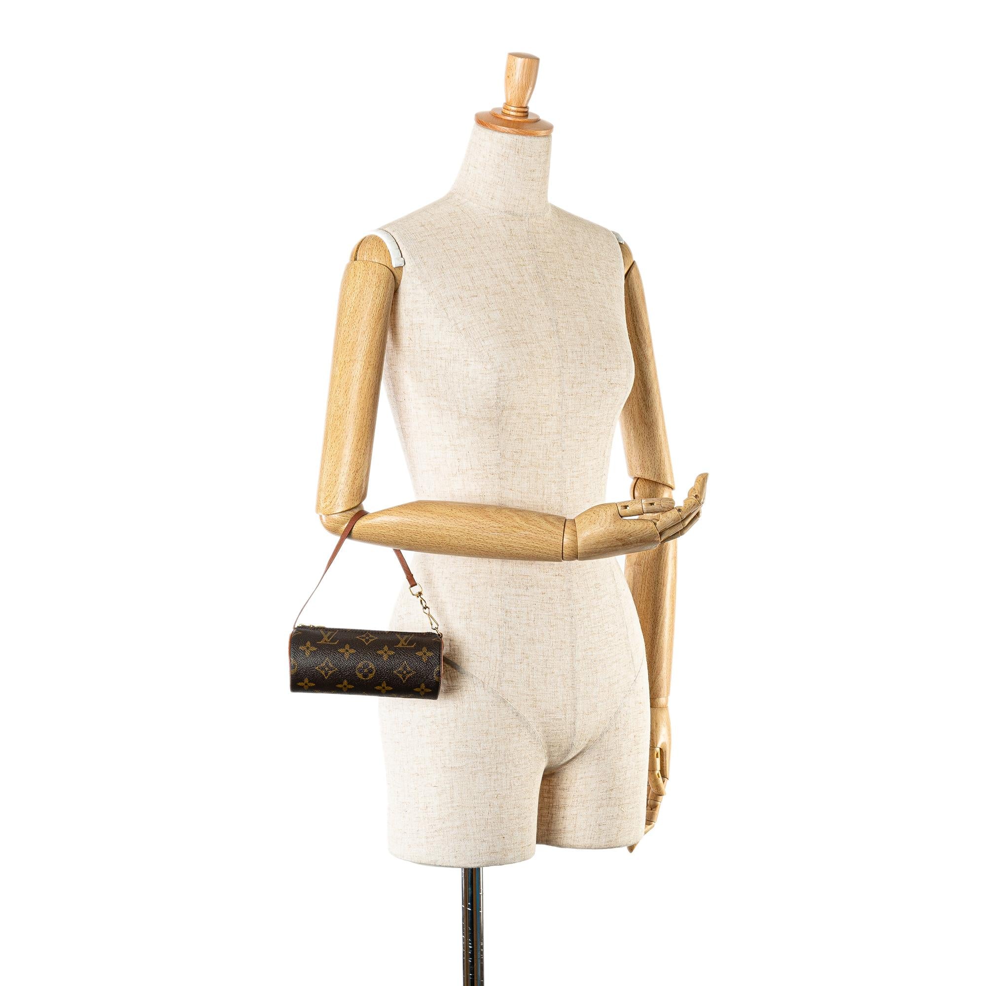 Louis Vuitton Monogram Papillon Pochette (SHG-91g6Ms)