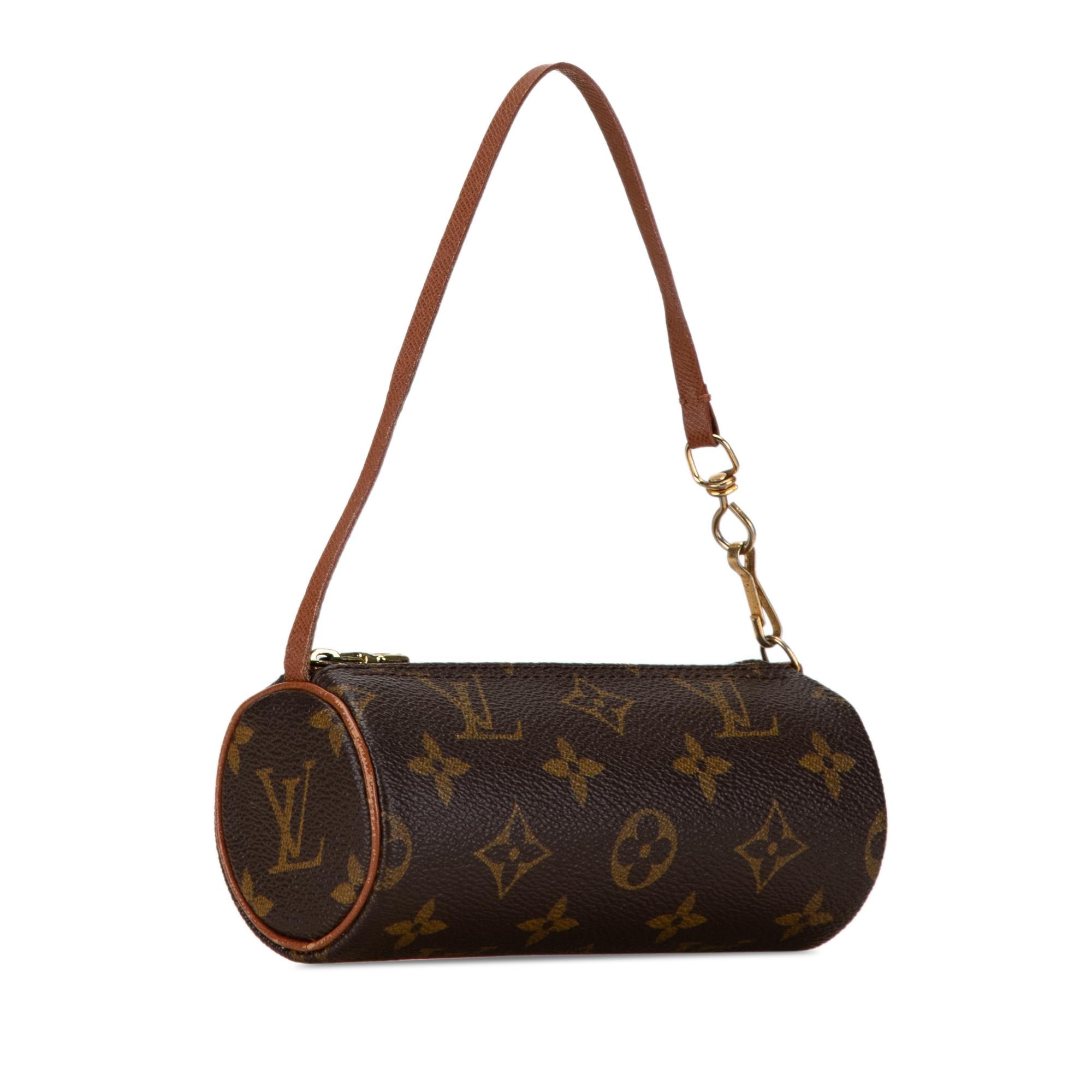 Louis Vuitton Monogram Papillon Pochette (SHG-91g6Ms)
