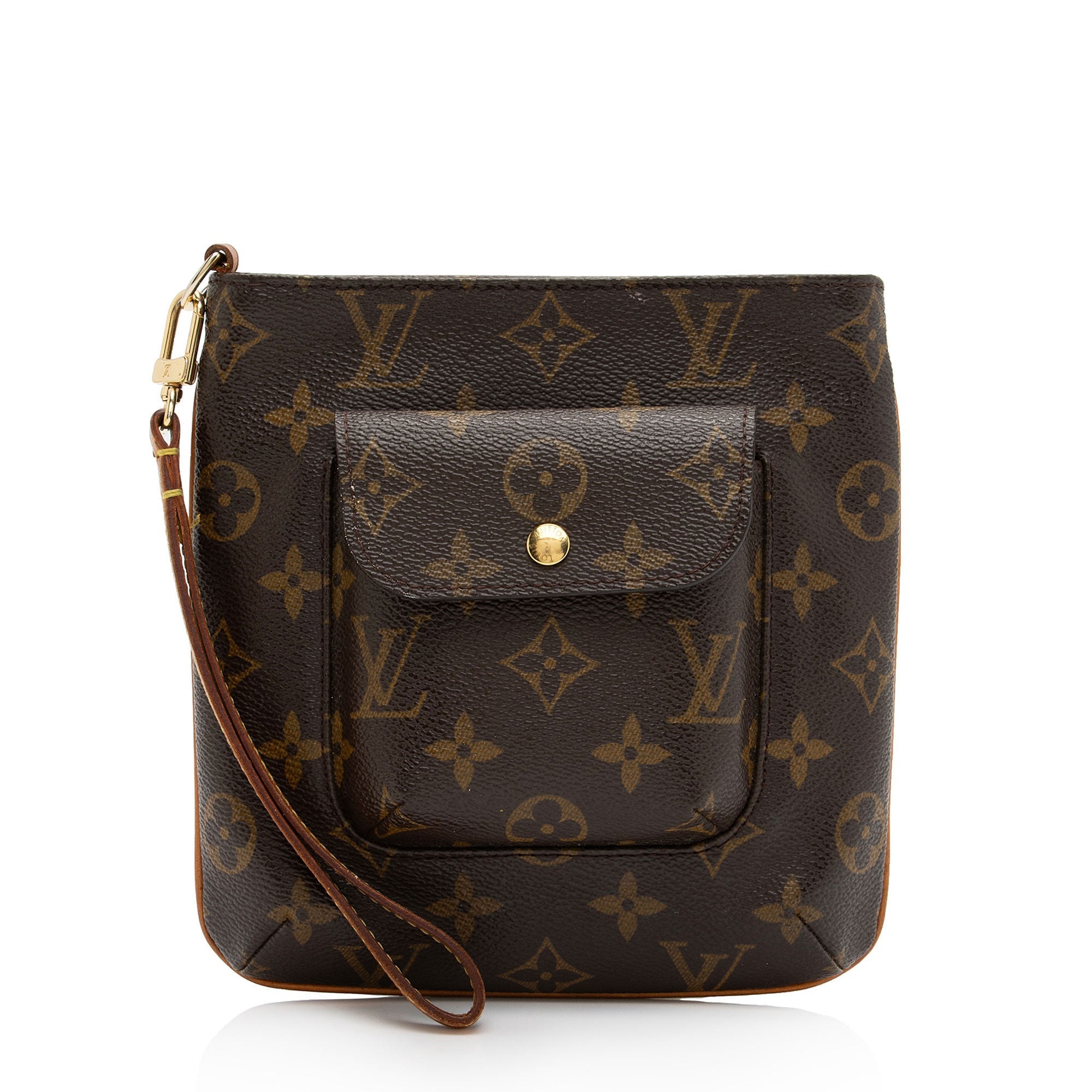 Louis Vuitton Monogram Partition Clutch (SHF-NFX3AR)