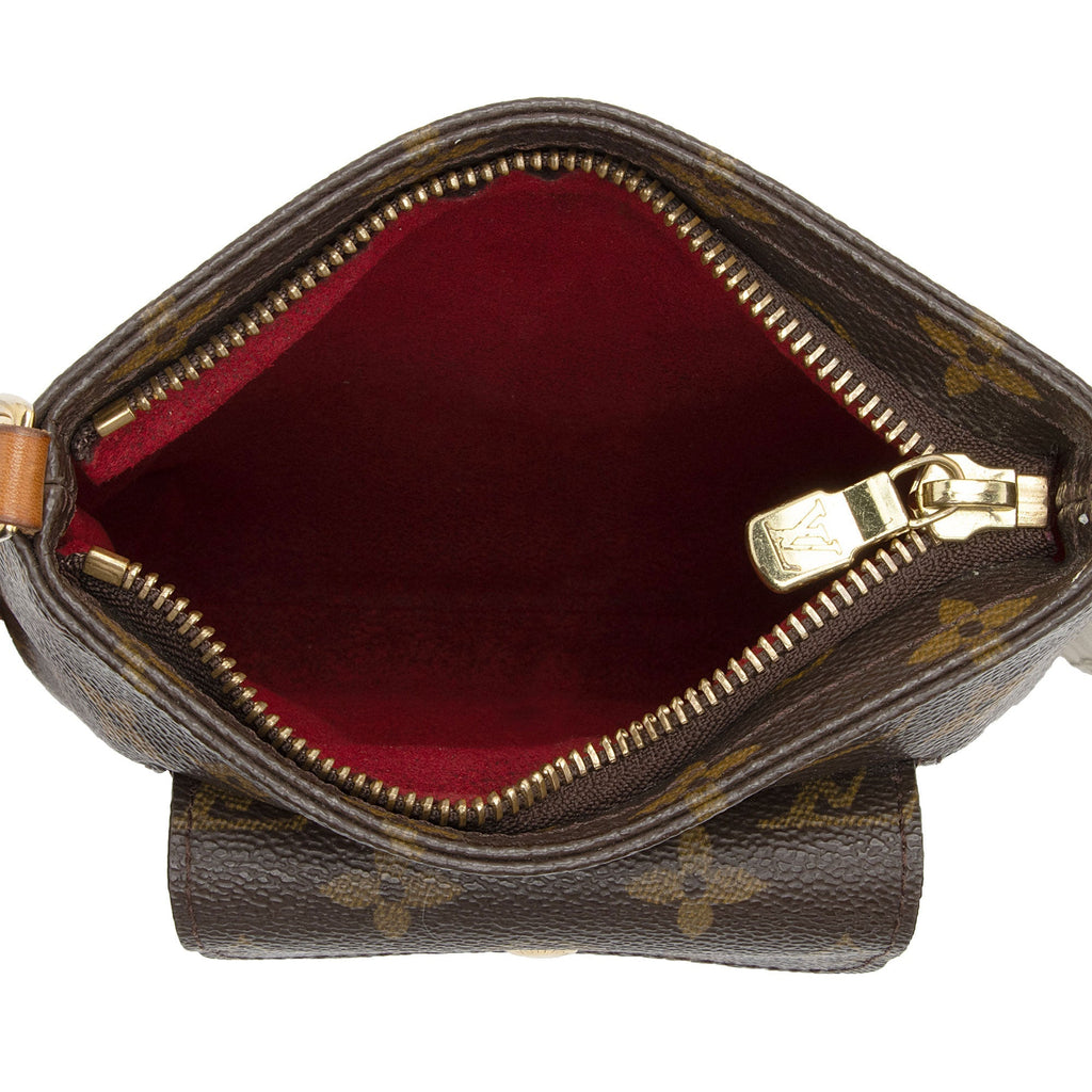 Louis Vuitton Monogram Partition Clutch (SHF-NFX3AR)