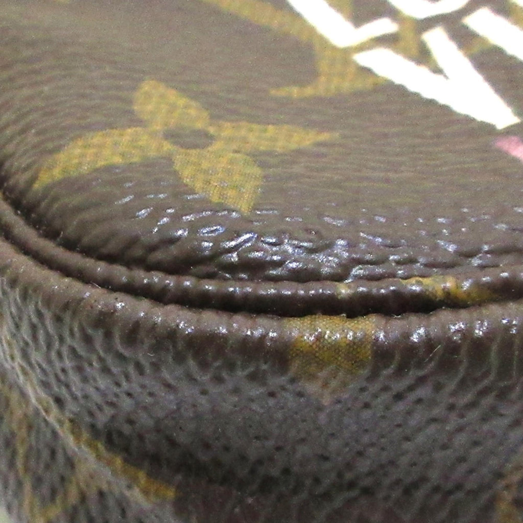 Louis Vuitton Monogram Patch Mini Pochette Accessoires (SHG-67gW7i)