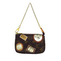 Louis Vuitton Monogram Patch Mini Pochette Accessoires (SHG-q06hOa)