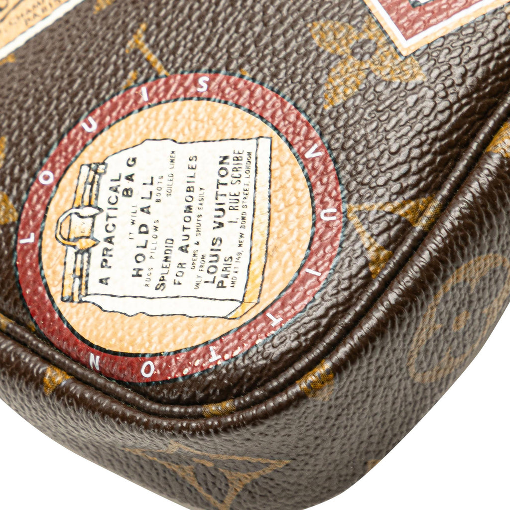 Louis Vuitton Monogram Patch Mini Pochette Accessoires