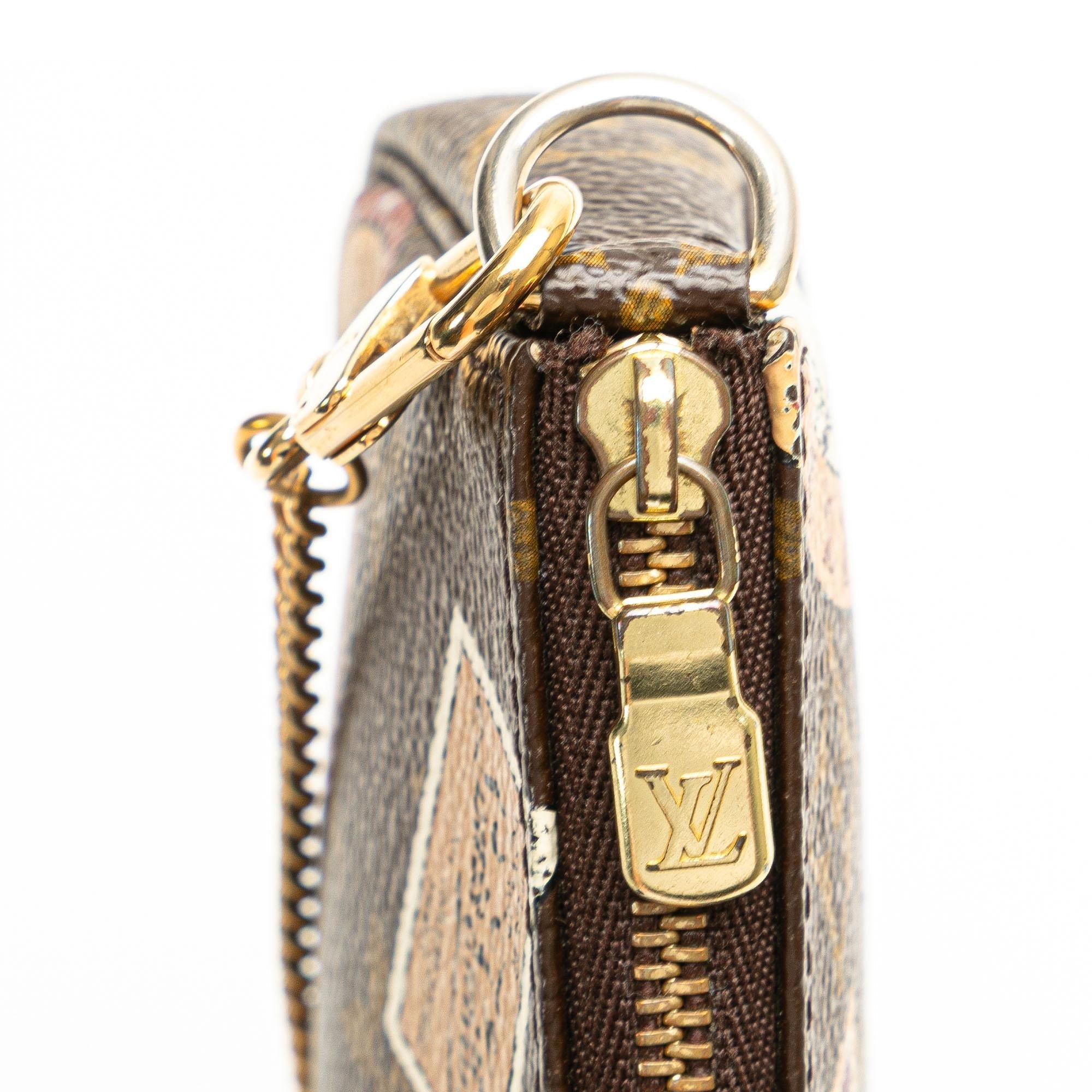 Louis Vuitton Monogram Patch Mini Pochette Accessoires