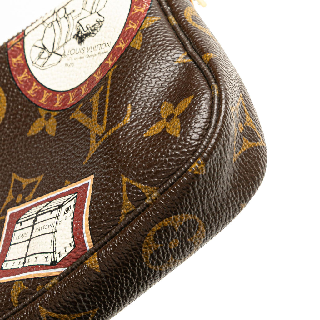Louis Vuitton Monogram Patch Mini Pochette Accessoires