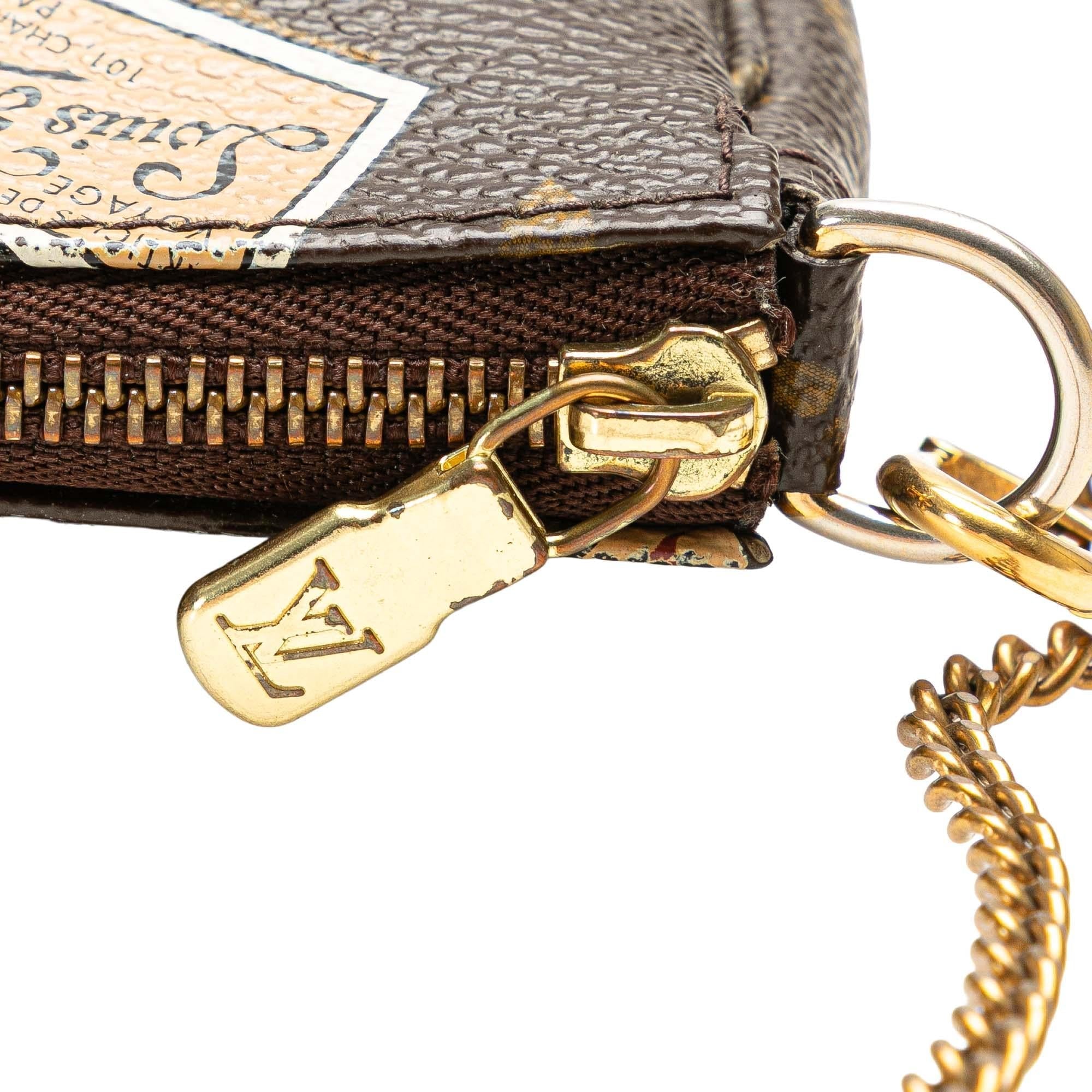 Louis Vuitton Monogram Patch Mini Pochette Accessoires