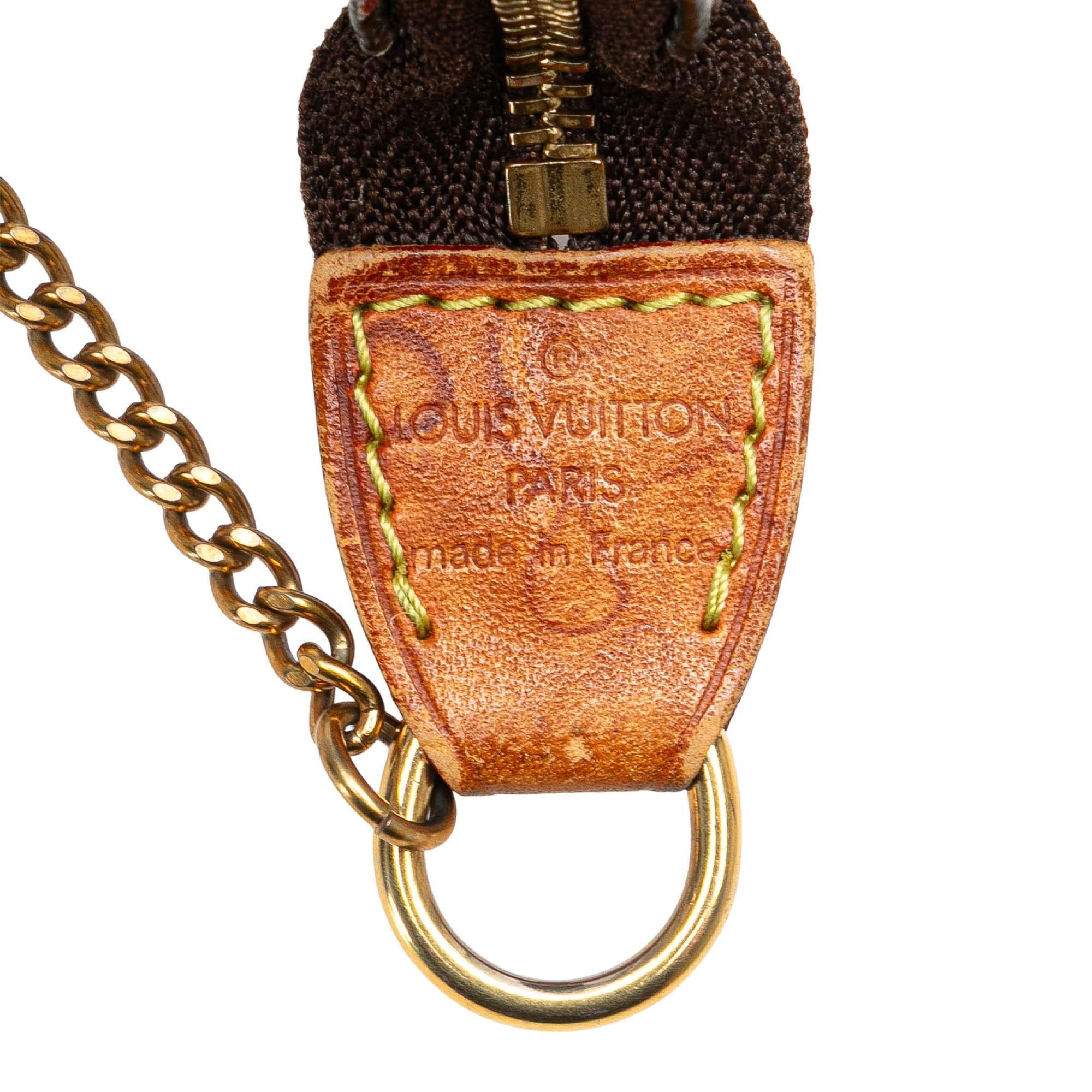 Louis Vuitton Monogram Patch Mini Pochette Accessoires