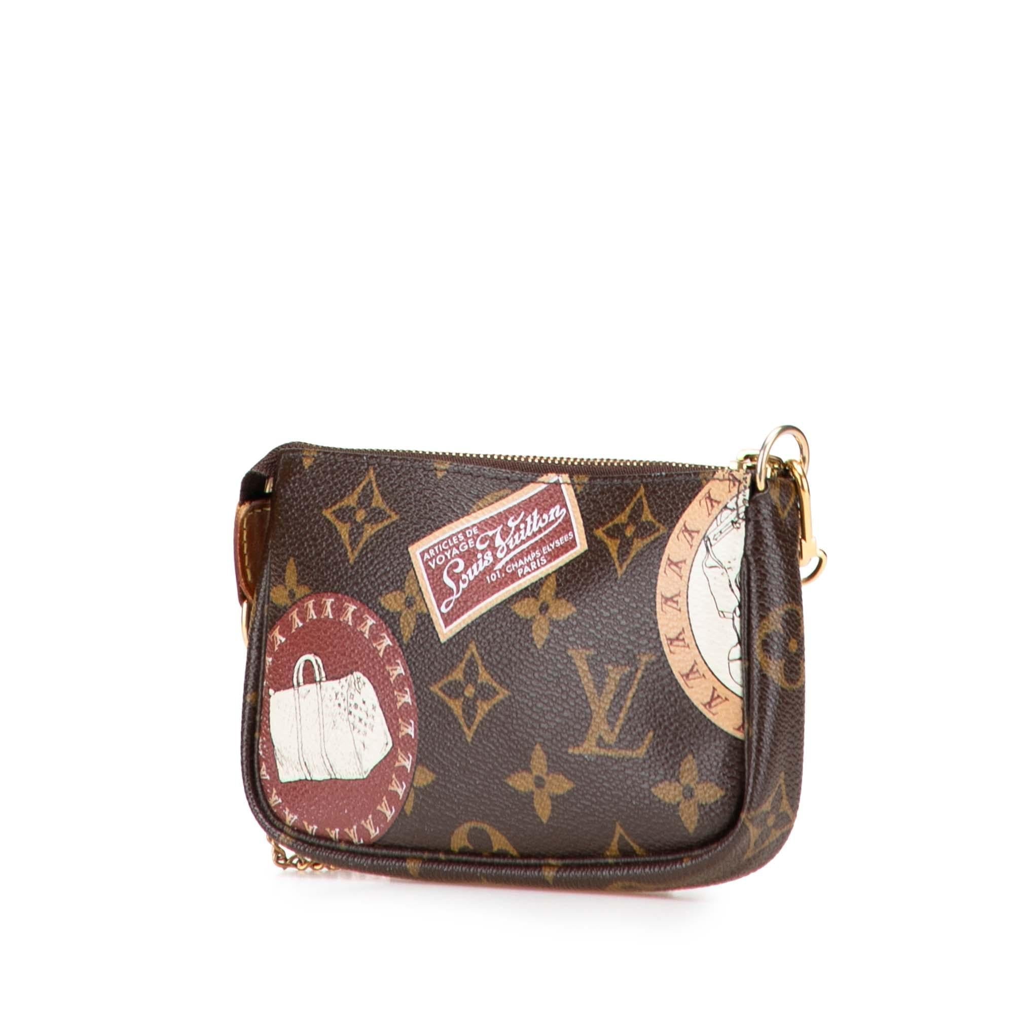 Louis Vuitton Monogram Patch Mini Pochette Accessoires