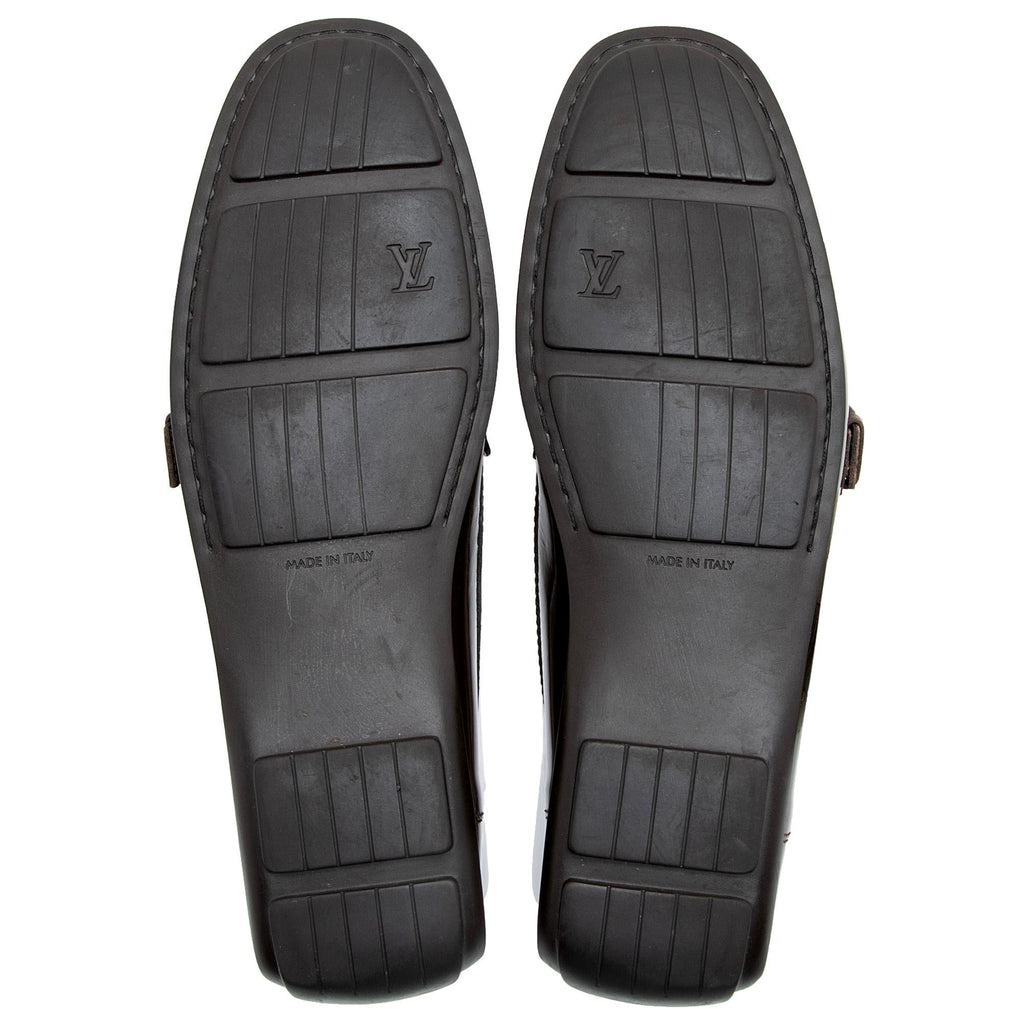Louis Vuitton Monogram Patent Leather Loafers - Size 10 / 40 (SHF-22977)