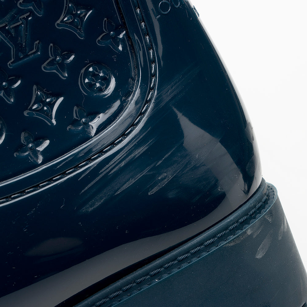 Louis Vuitton Monogram Rubber Rain Boots - Size 9 / 39 (SHF-20766)