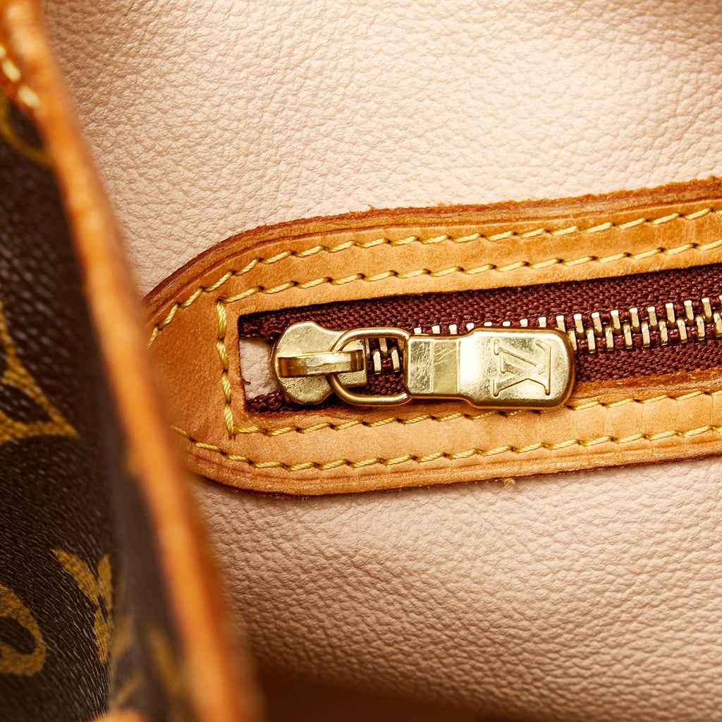 Louis Vuitton Monogram Petit Bucket Bag (SHG-31489)