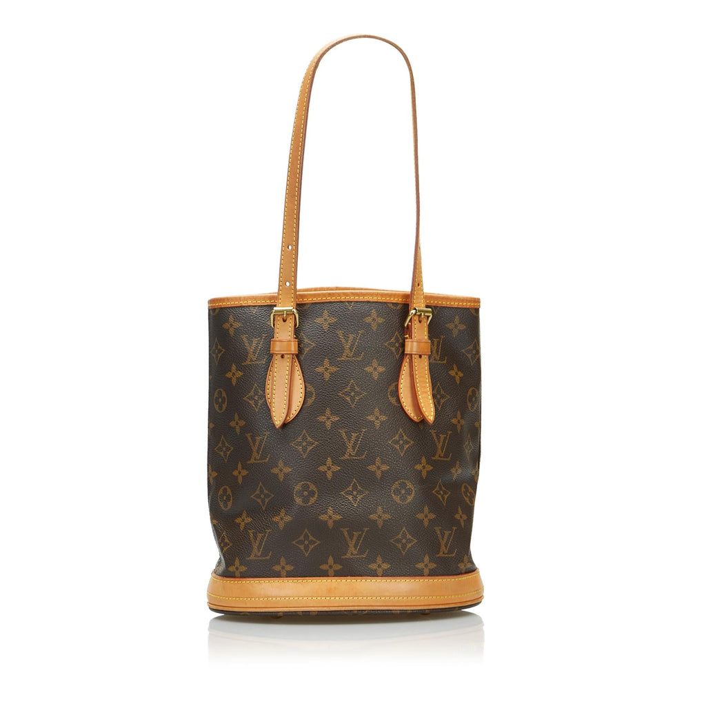 Louis Vuitton Monogram Petit Bucket PM (SHG-PgDTS4)