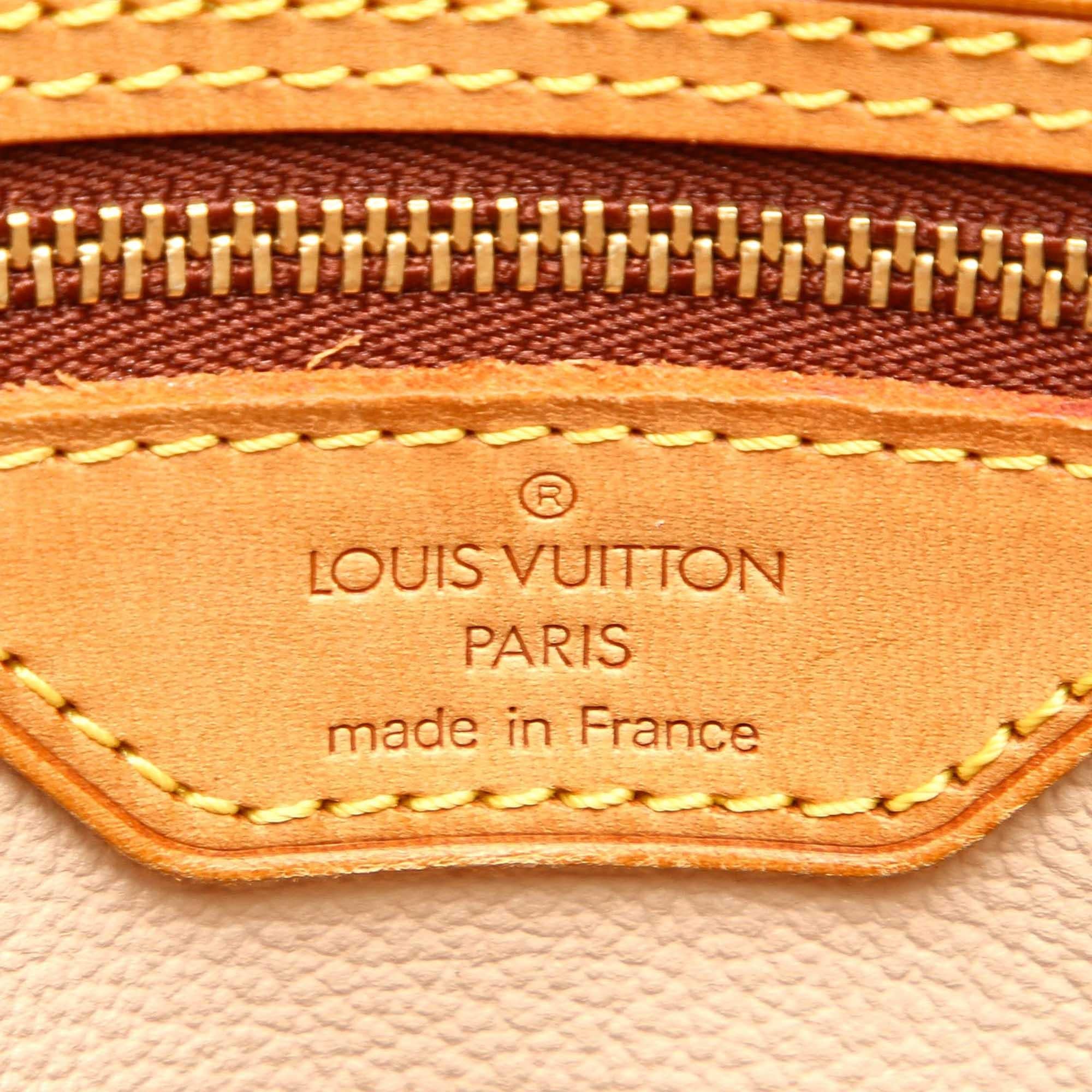 Louis Vuitton Monogram Petit Bucket (SHG-14820)
