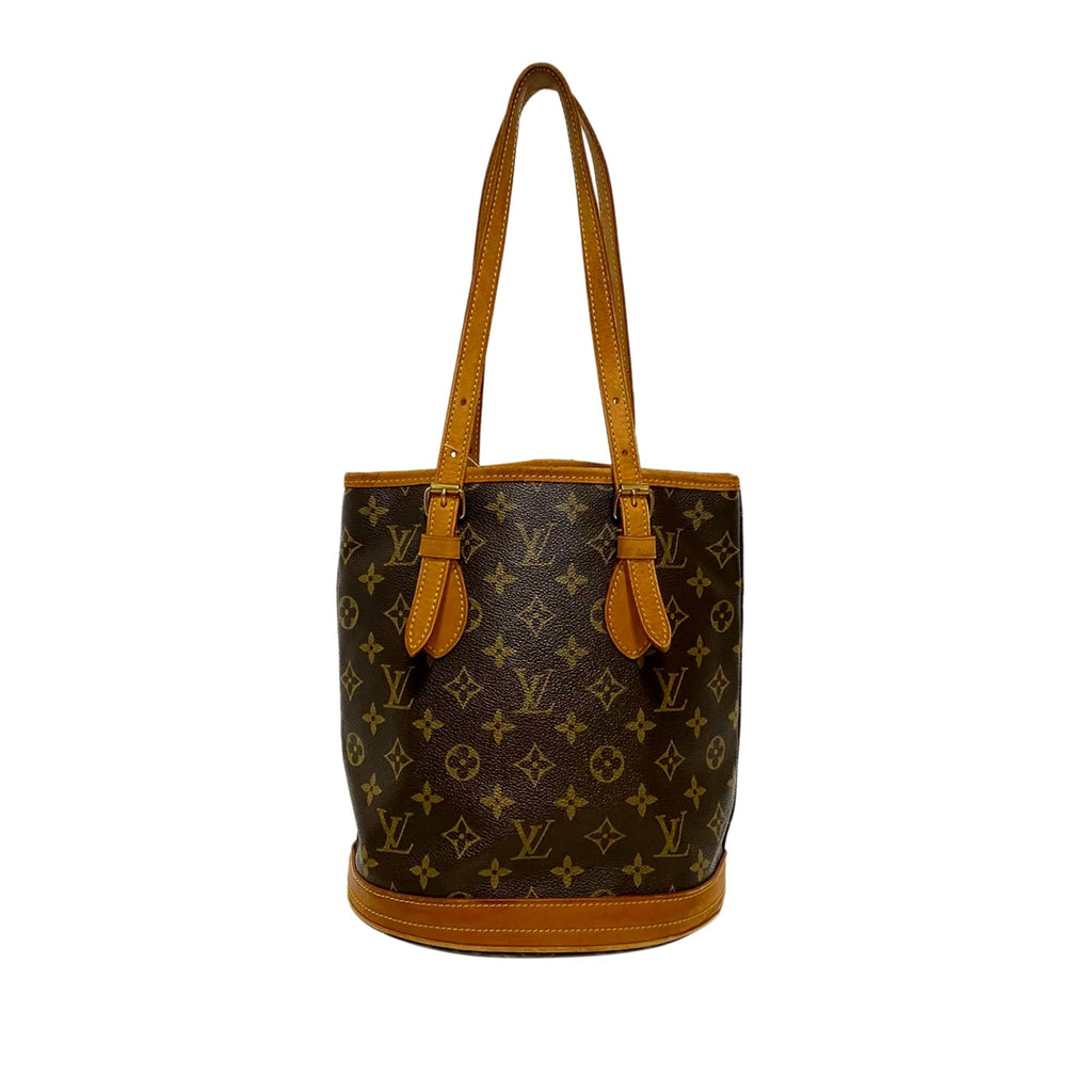 Louis Vuitton Monogram Petit Bucket (SHG-29393)