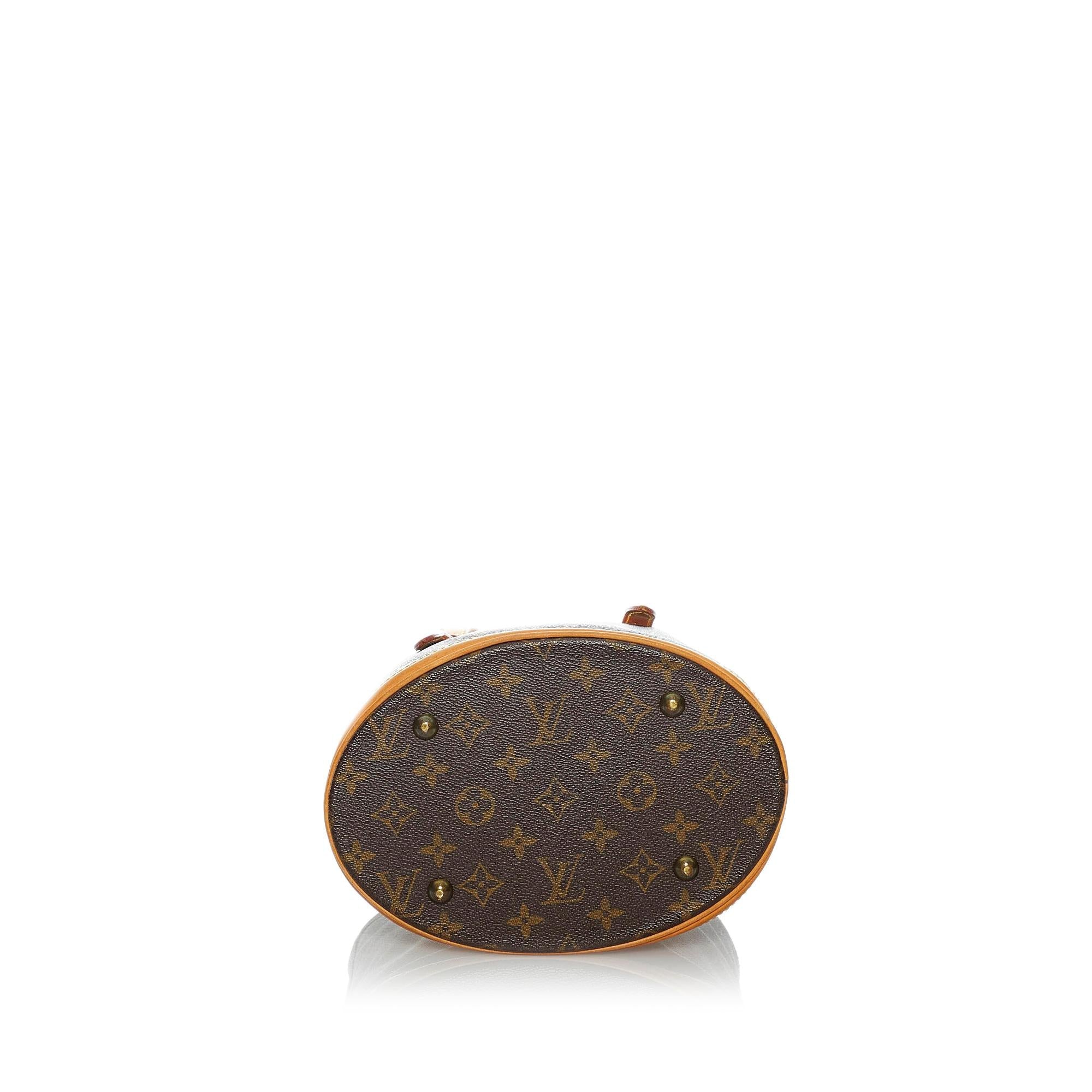 Louis Vuitton Monogram Petit Bucket (SHG-29772)