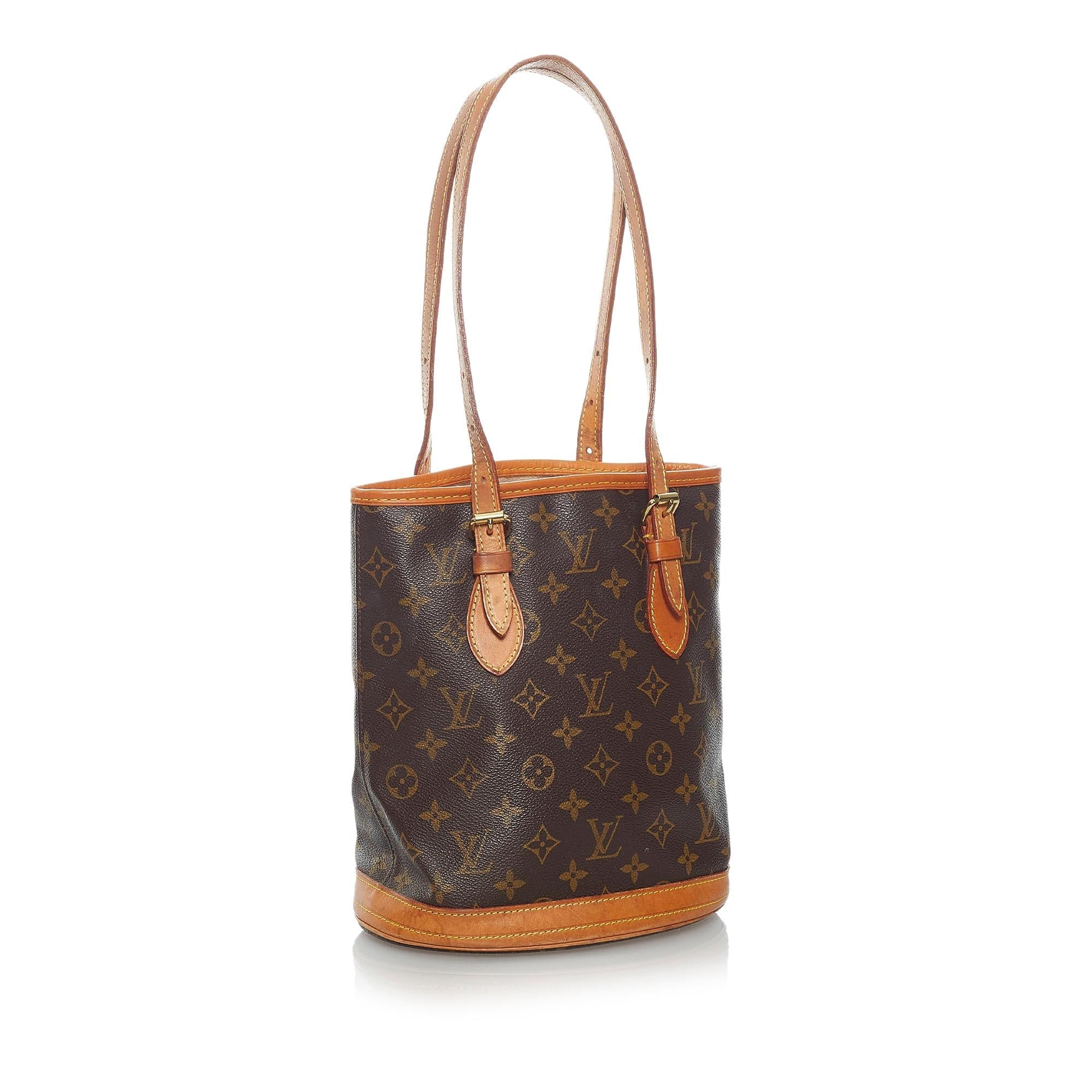 Louis Vuitton Monogram Petit Bucket (SHG-29824)