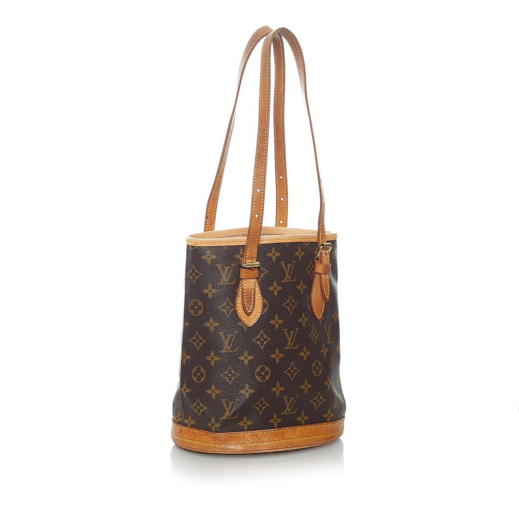 Louis Vuitton Monogram Petit Bucket (SHG-29993)