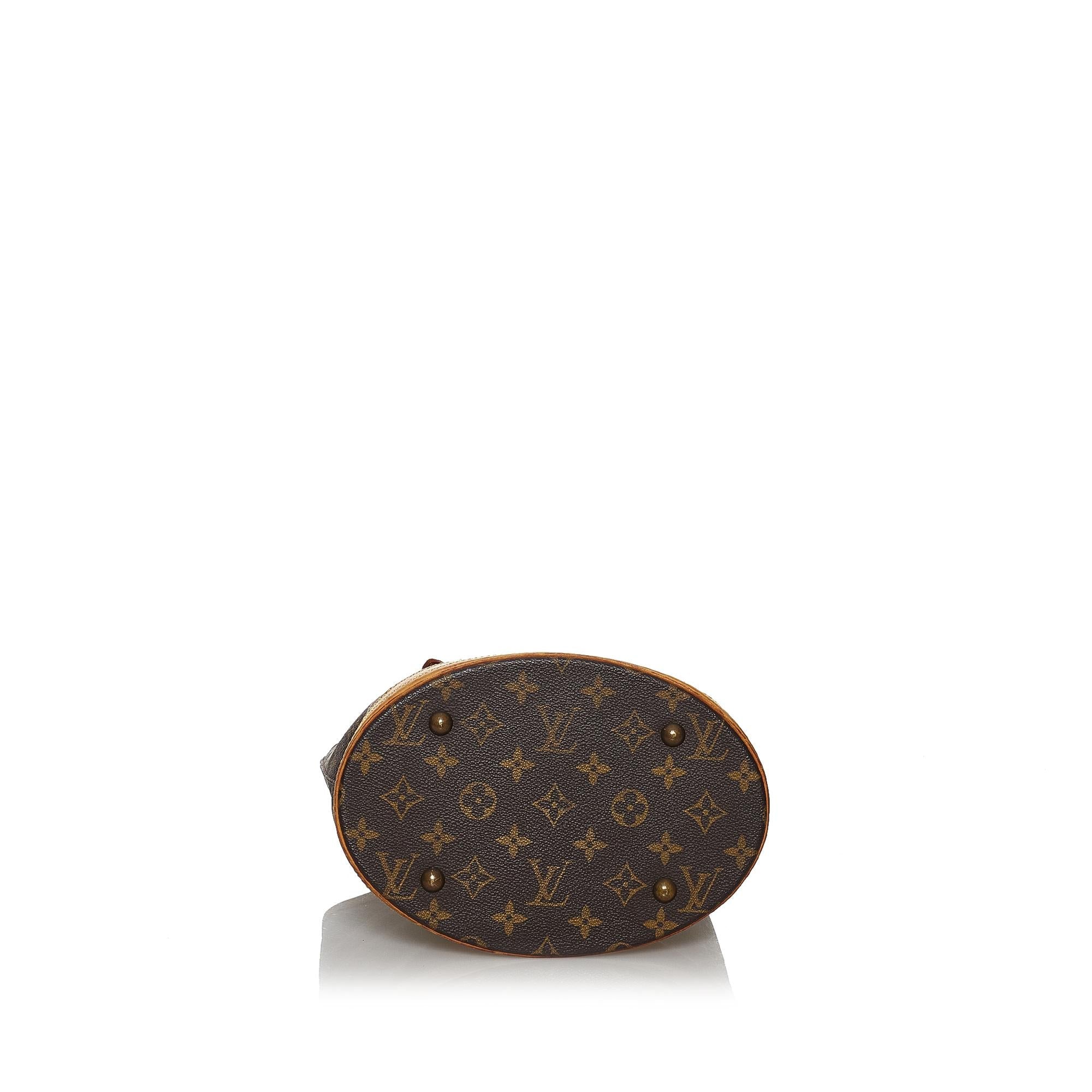 Louis Vuitton Monogram Petit Bucket (SHG-30306)