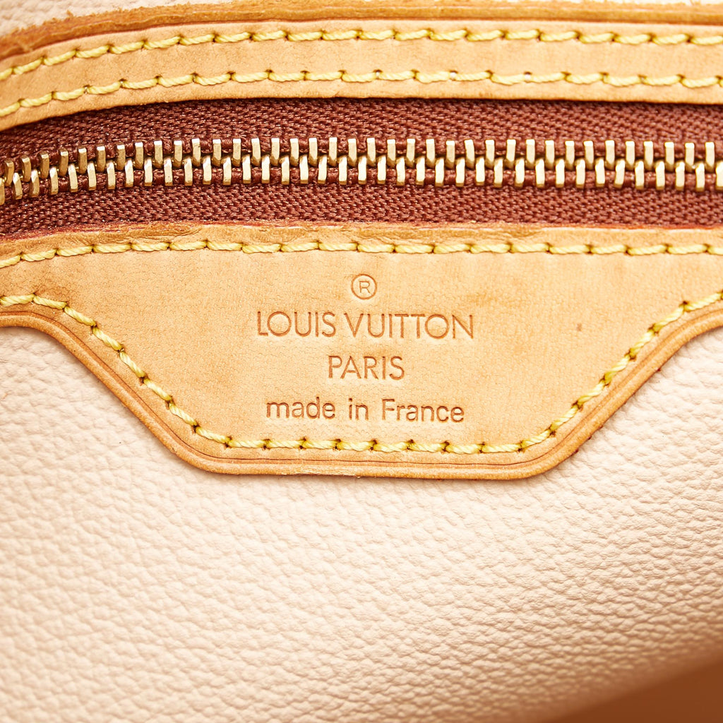 Louis Vuitton Monogram Petit Bucket (SHG-30306)