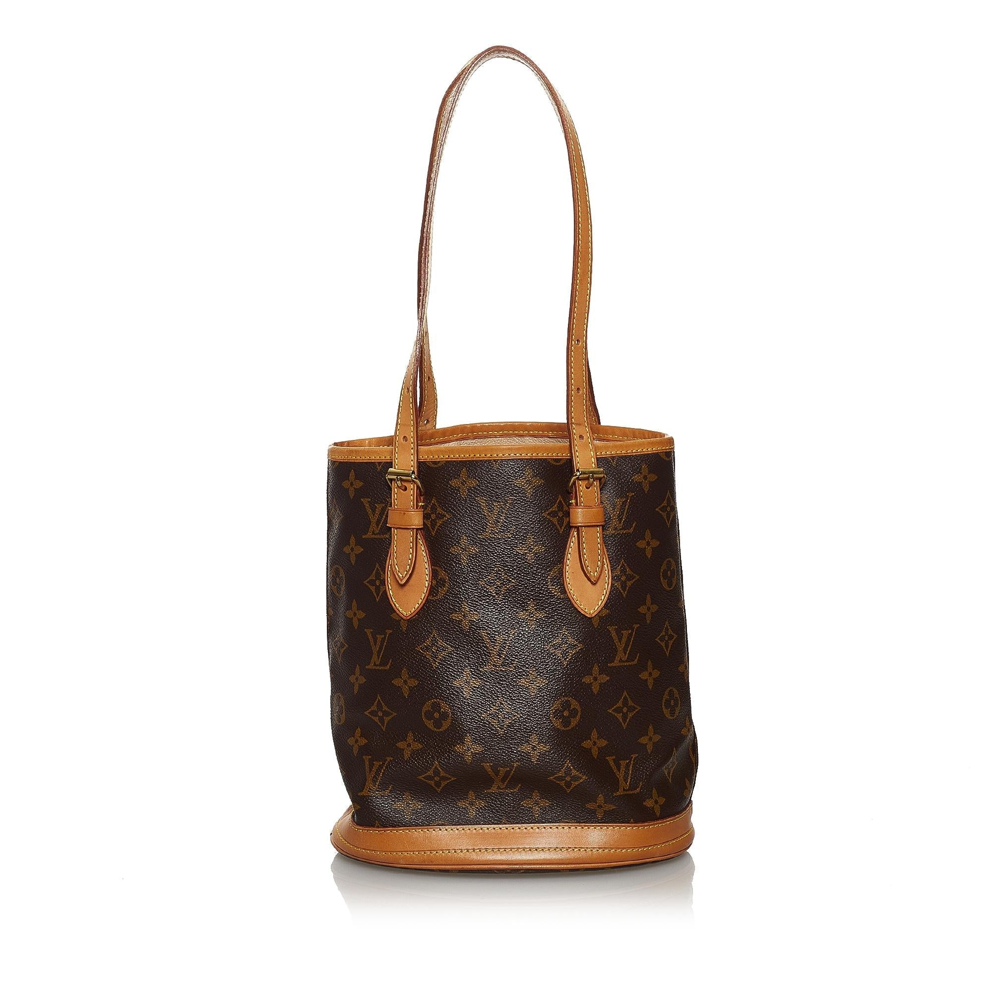 Louis Vuitton Monogram Petit Bucket (SHG-30593)