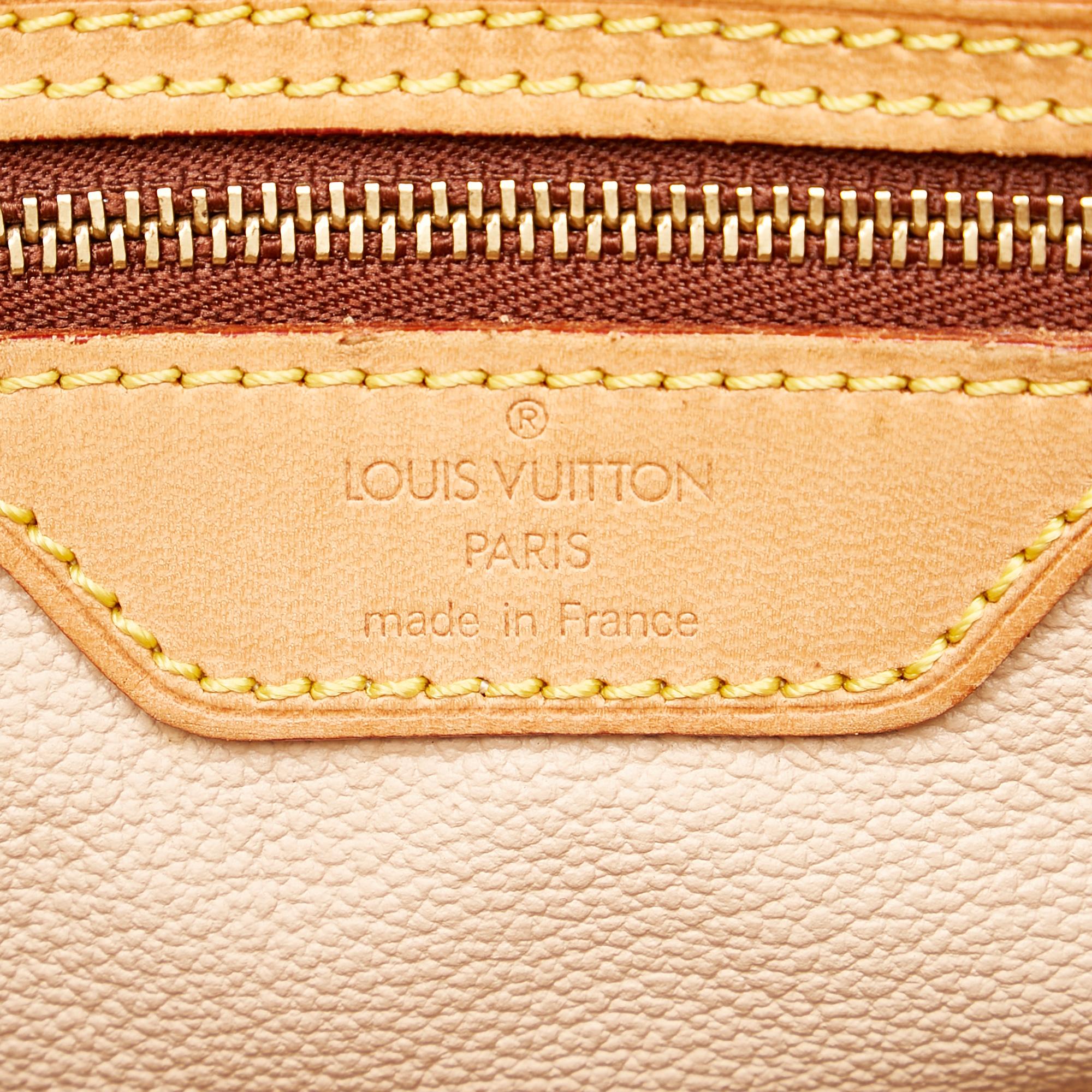 Louis Vuitton Monogram Petit Bucket (SHG-30593)