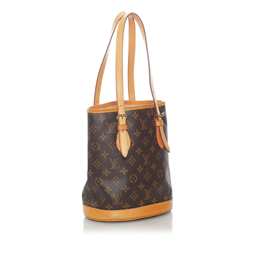 Louis Vuitton Monogram Petit Bucket (SHG-30785)