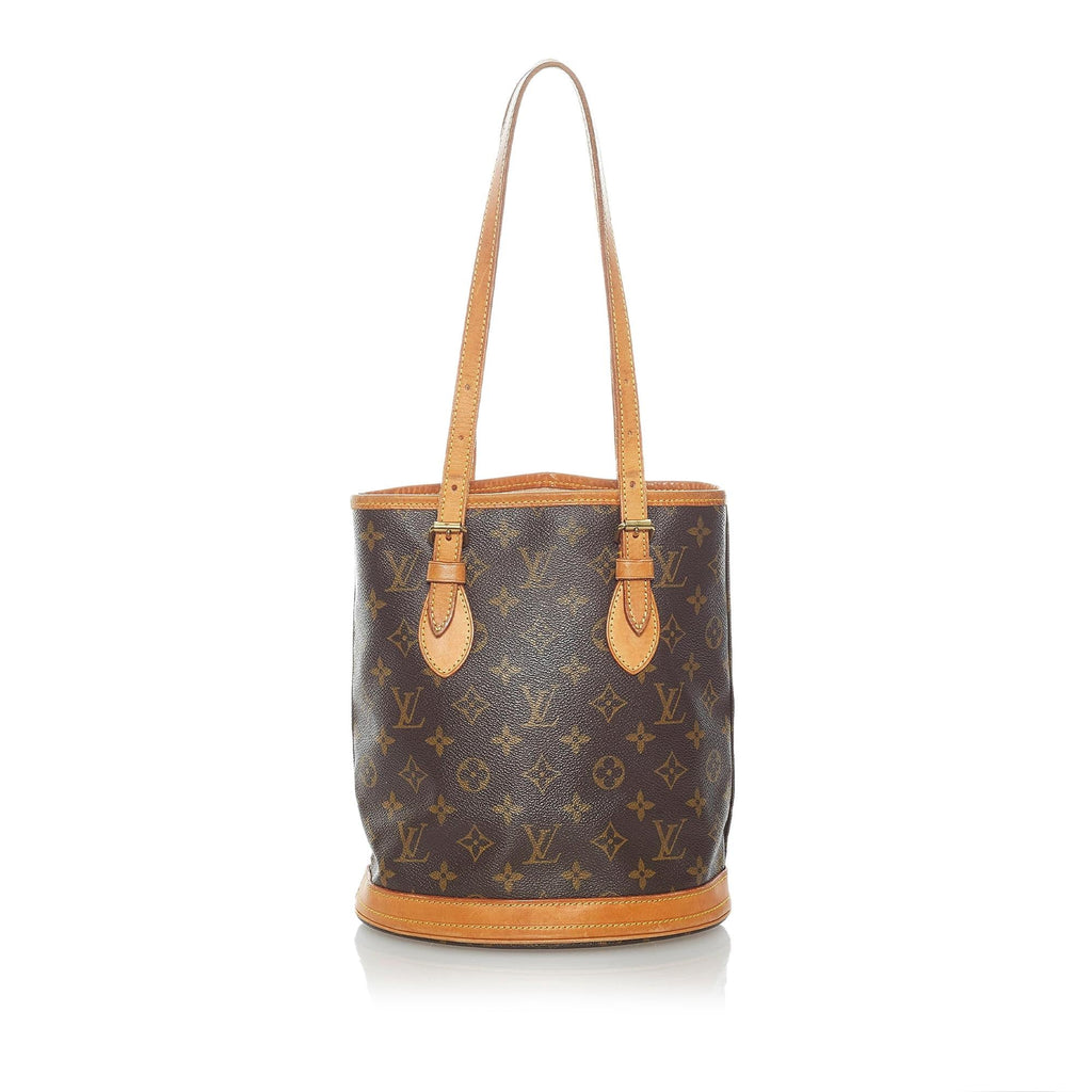 Louis Vuitton Monogram Petit Bucket (SHG-32605)