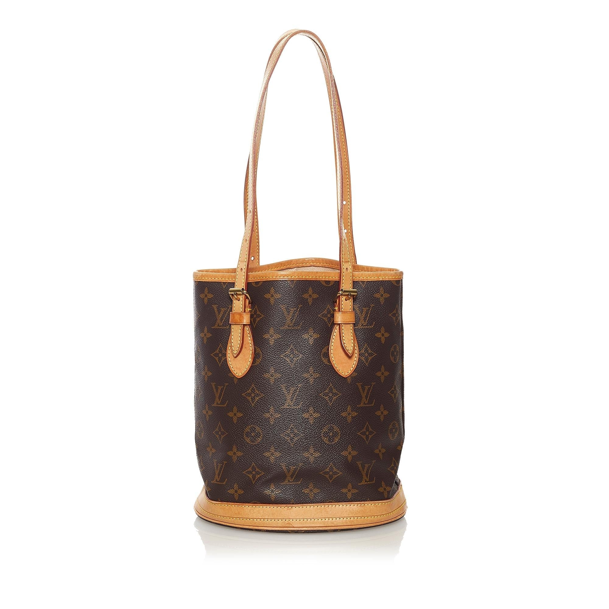 Louis Vuitton Monogram Petit Bucket (SHG-33299)