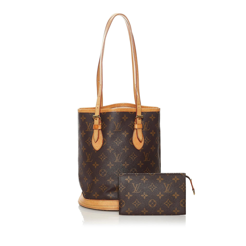 Louis Vuitton Monogram Petit Bucket (SHG-33299)