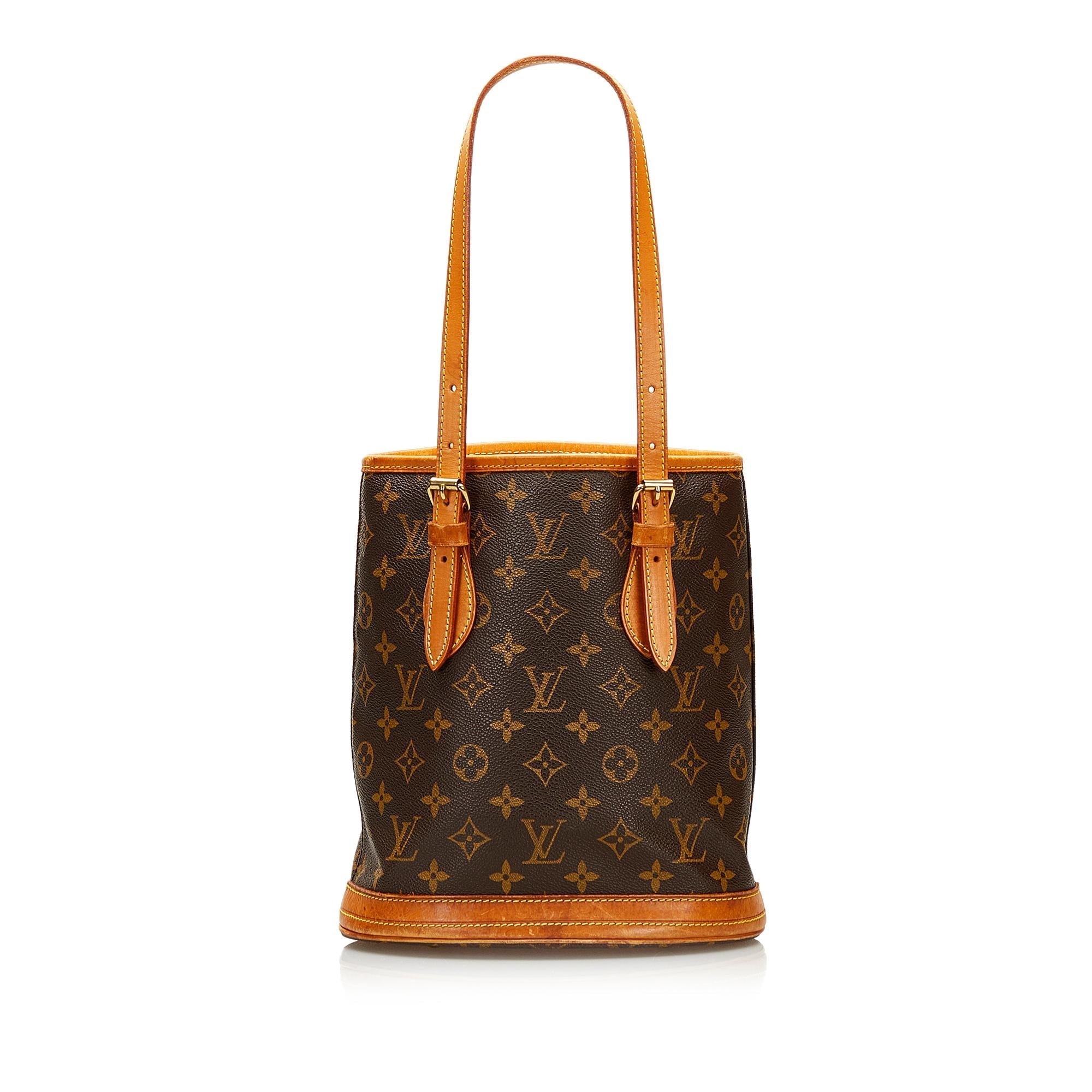 Louis Vuitton Monogram Petit Bucket (SHG-35438)