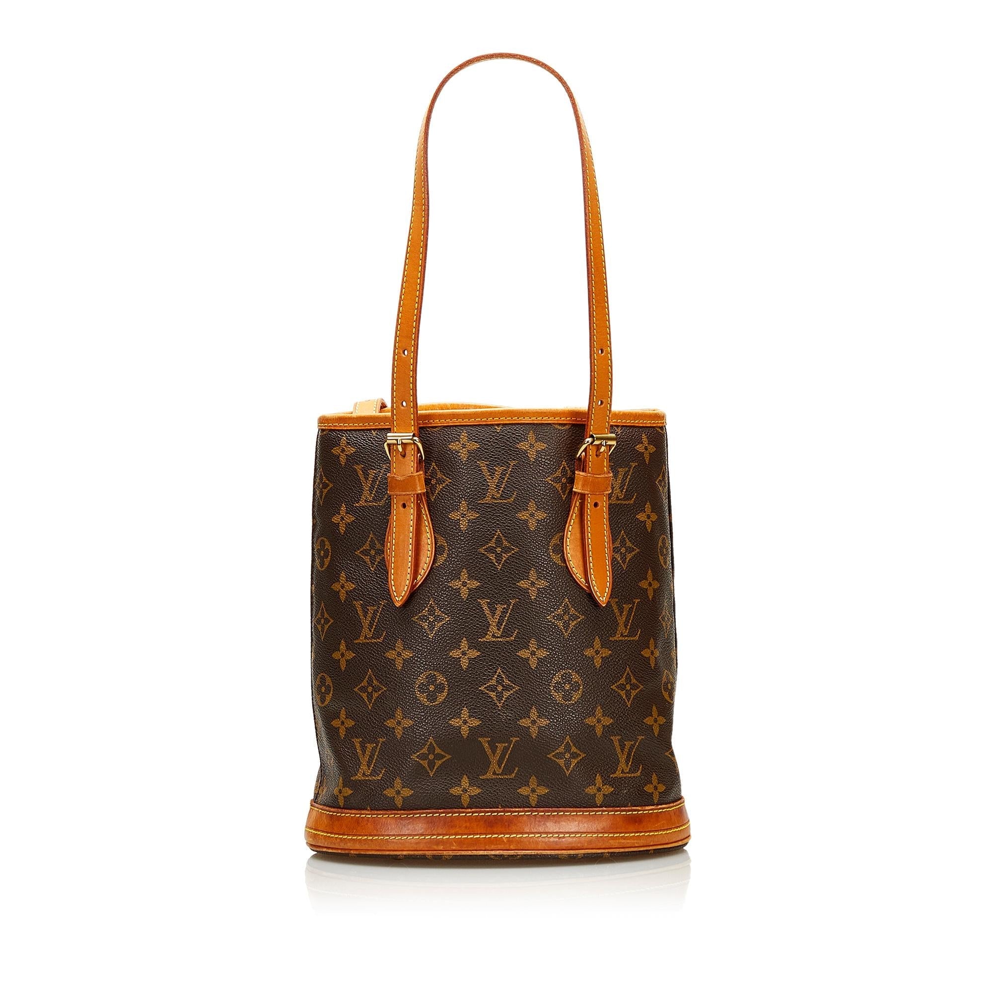 Louis Vuitton Monogram Petit Bucket (SHG-35438)