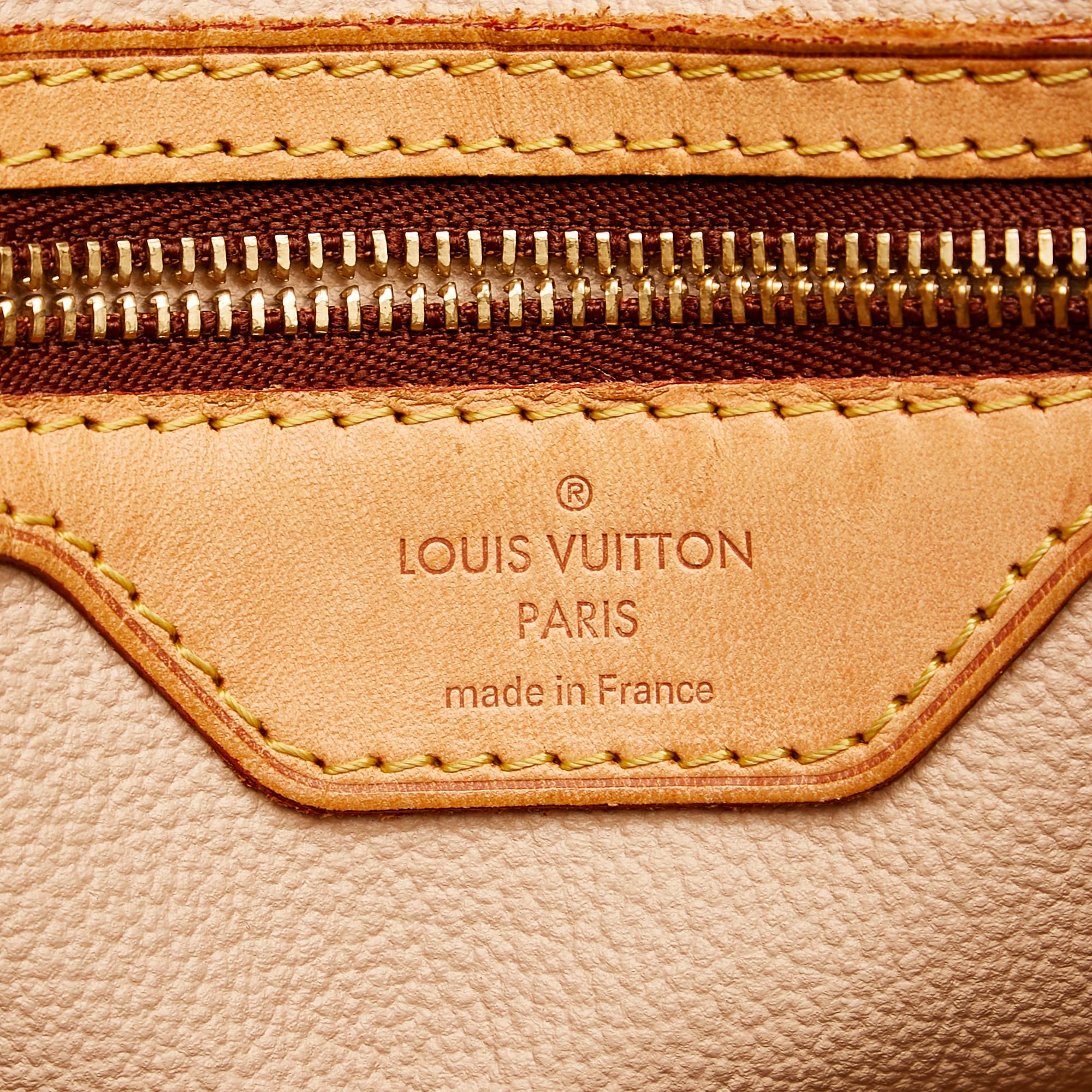 Louis Vuitton Monogram Petit Bucket (SHG-35438)