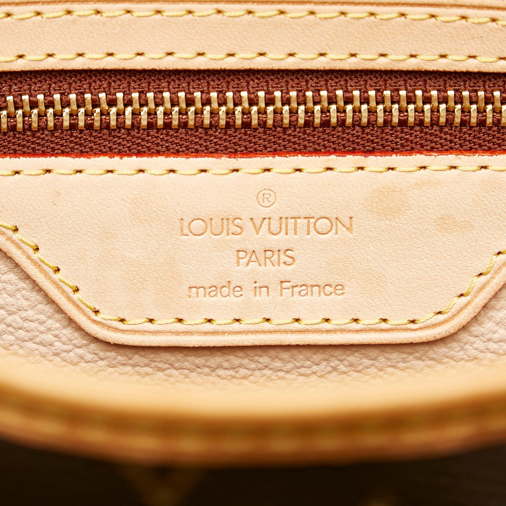 Louis Vuitton Monogram Petit Bucket (SHG-36325)