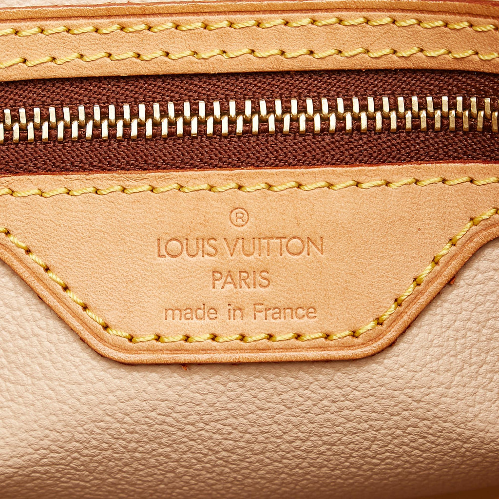 Louis Vuitton Monogram Petit Bucket (SHG-7TTln9)
