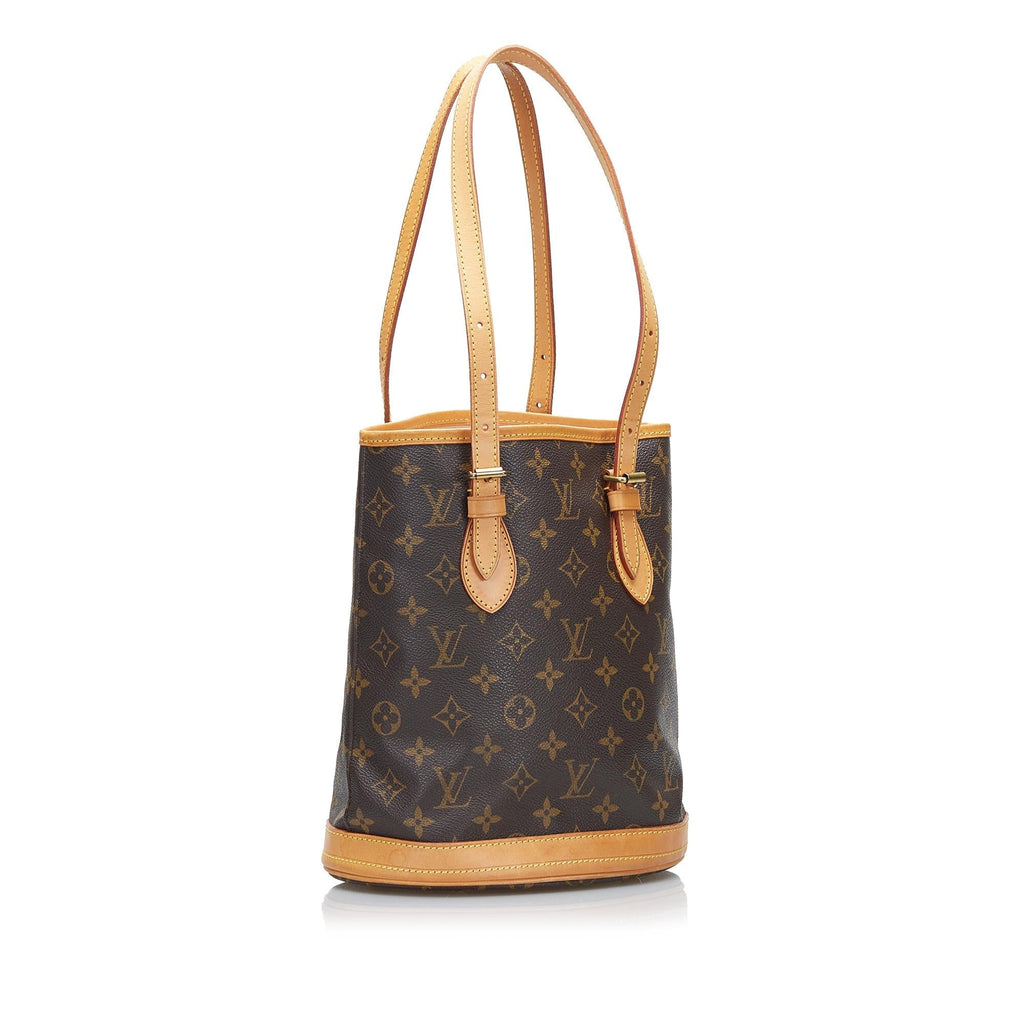 Louis Vuitton Monogram Petit Bucket (SHG-7TTln9)