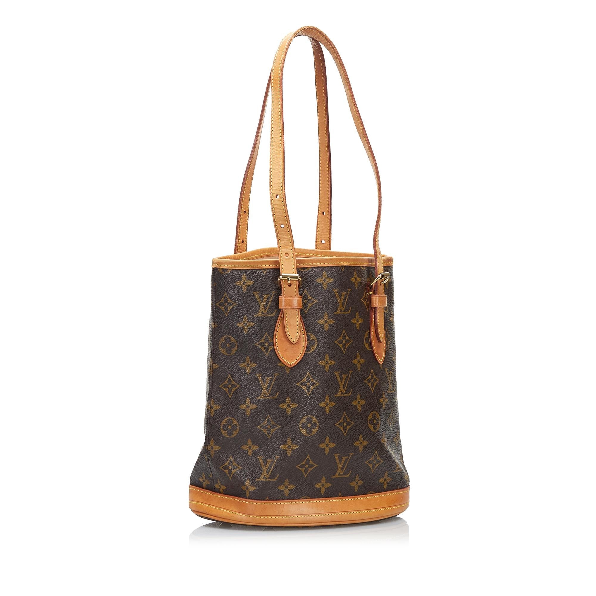 Louis Vuitton Monogram Petit Bucket (SHG-v6zZ4e)