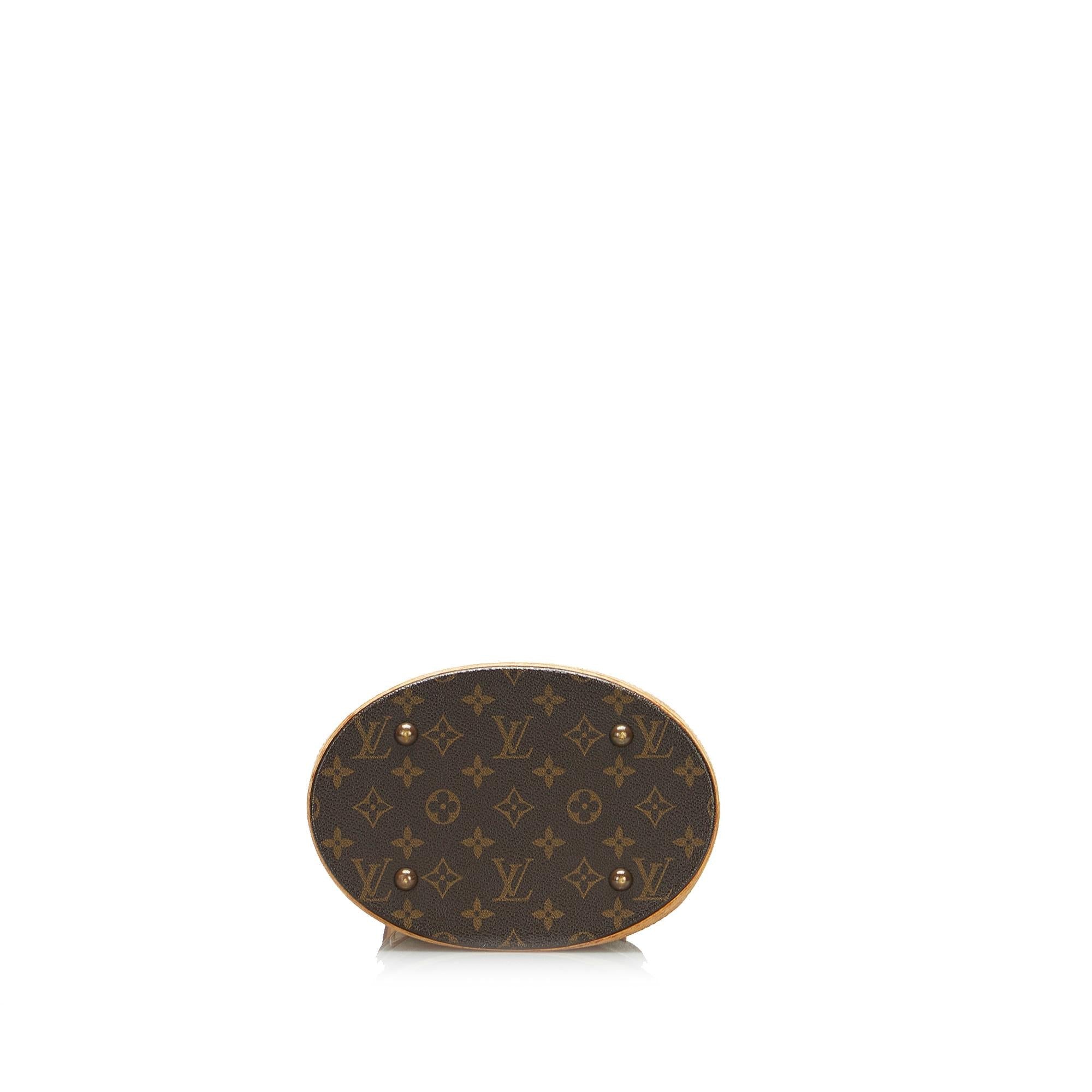 Louis Vuitton Monogram Petit Bucket (SHG-VScCNw)