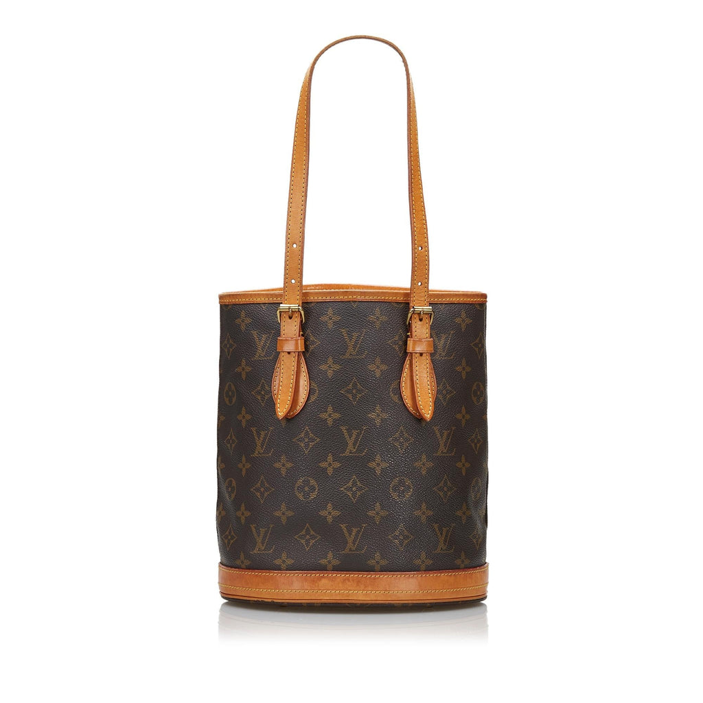 Louis Vuitton Monogram Petit Bucket (SHG-2blOsG)