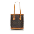 Louis Vuitton Monogram Petit Bucket (SHG-2blOsG)